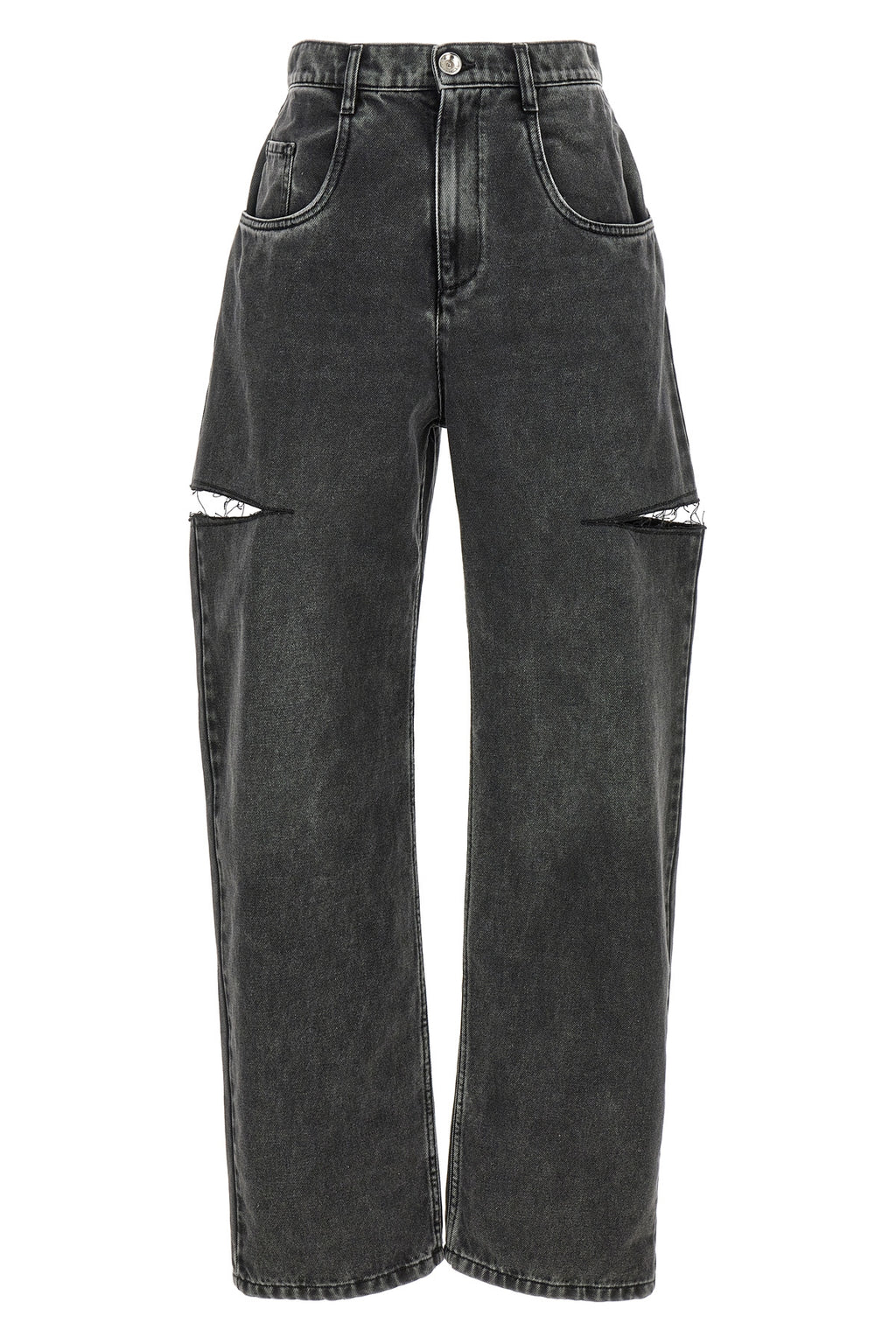 maison margiela Cut-out jeans