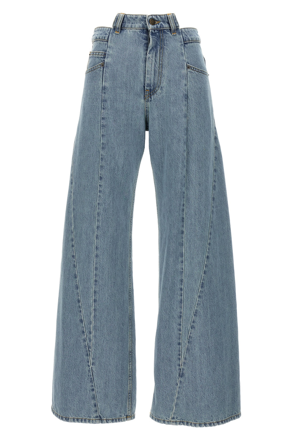 MAISON MARGIELA Jeans asymmetrical waist For Women 100% cotton