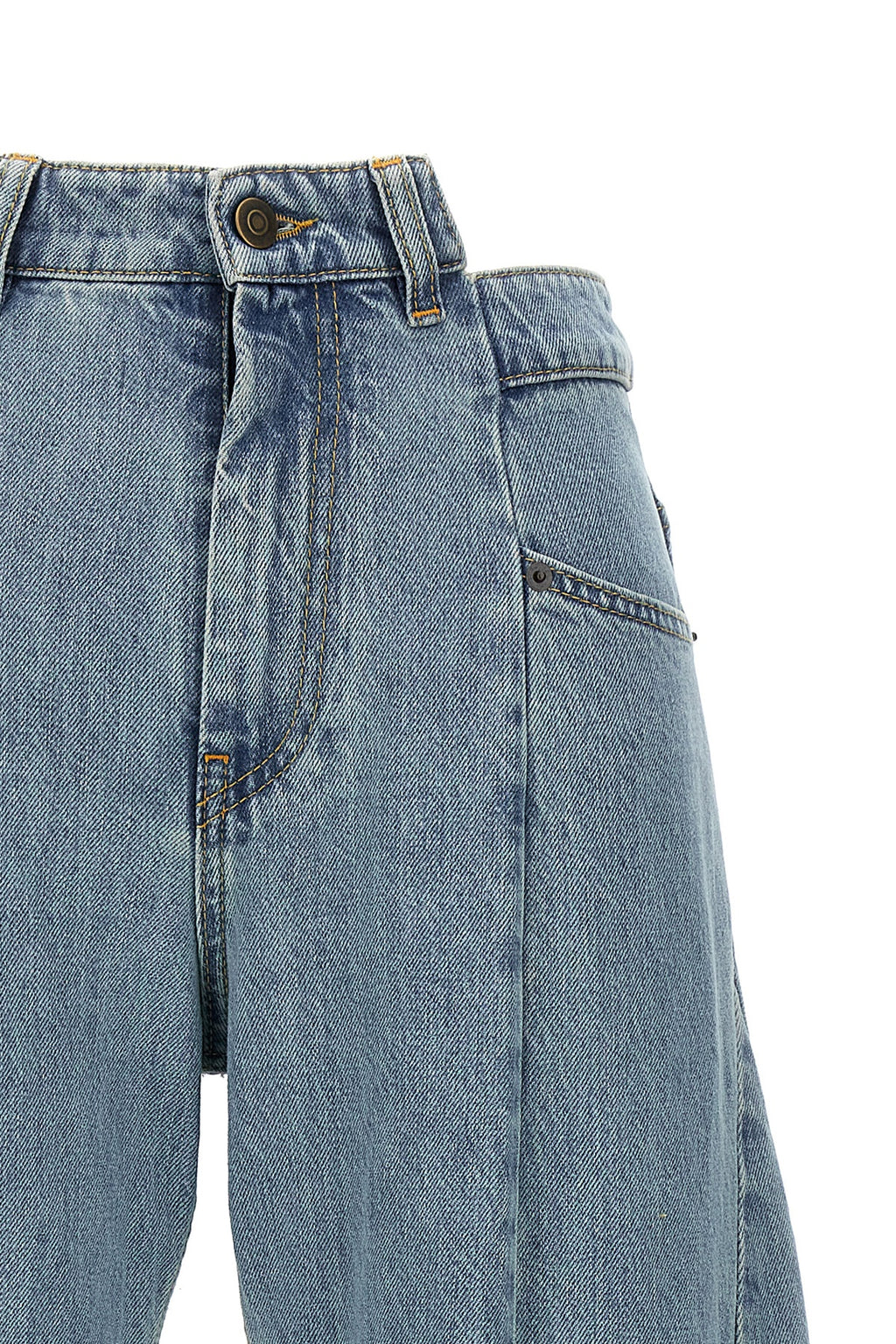 MAISON MARGIELA Jeans asymmetrical waist For Women 100% cotton