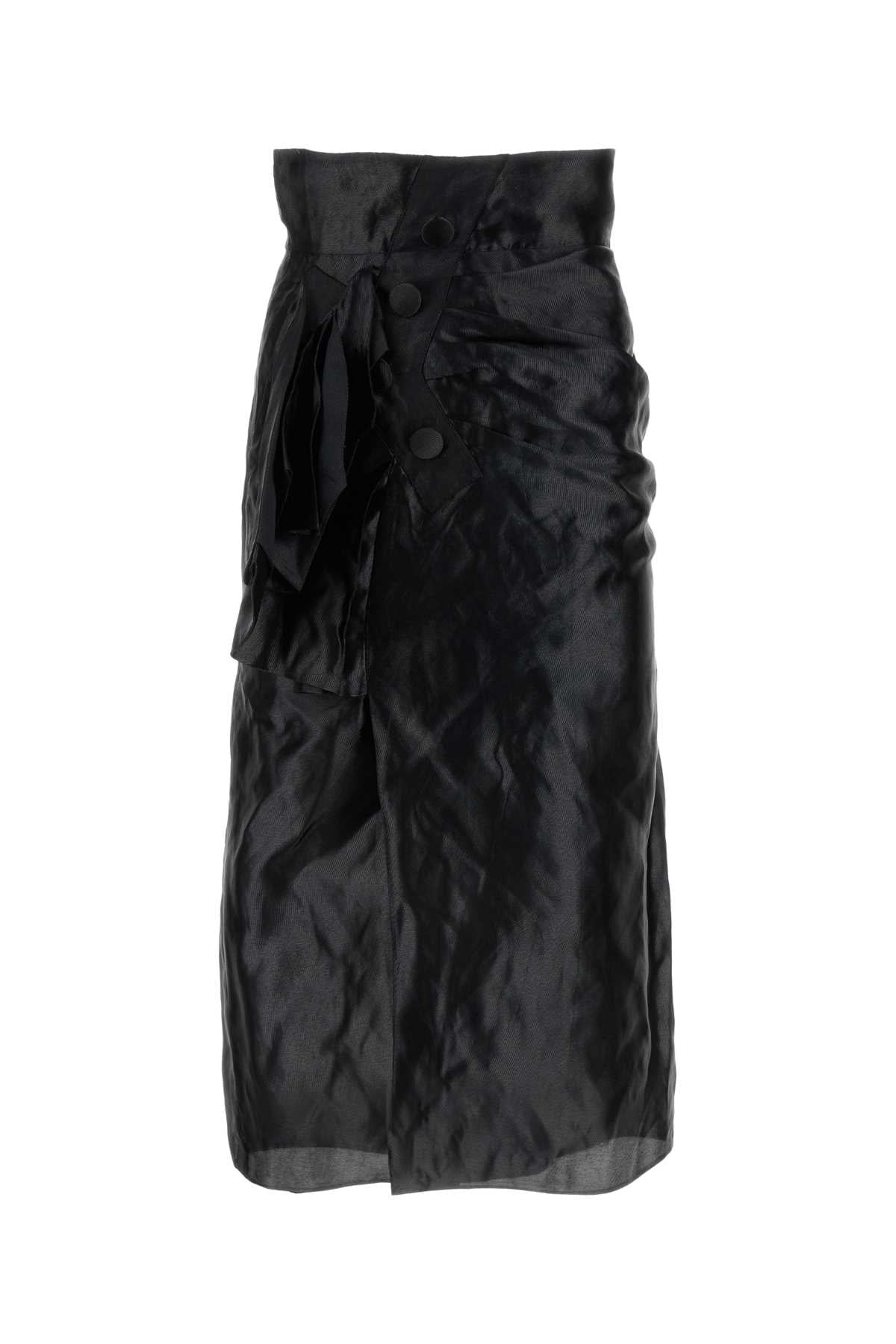 MAISON MARGIELA GONNA For Women Exterior: 42% Polyester 41% MEtallic fiber 17% Silk