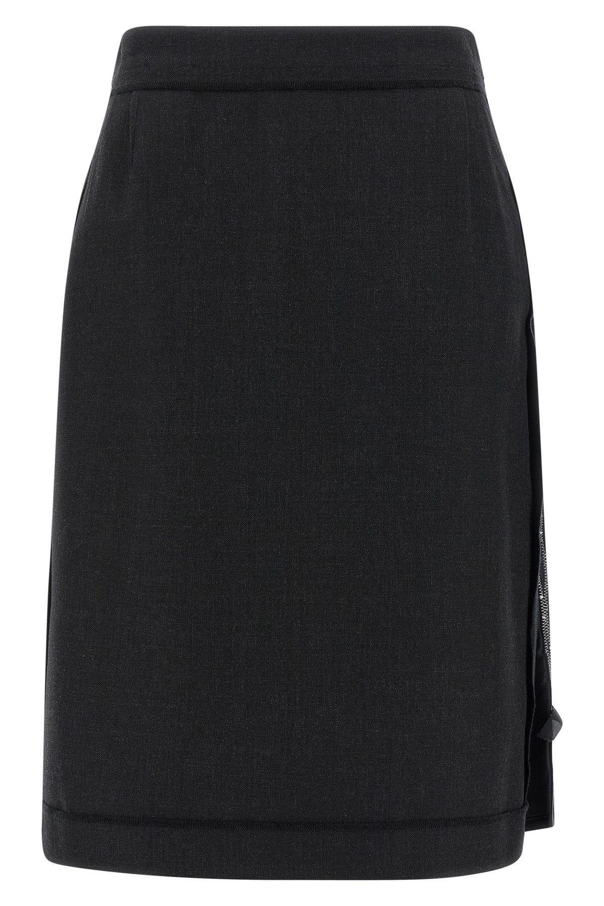 MAISON MARGIELA Inside-up skirt For Women 55% polyester 45% wool
