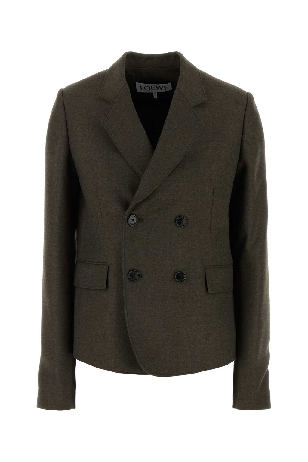 LOEWE SHORT JACKET For Women Exterior: 100% Wool Lining: 100% Viscose