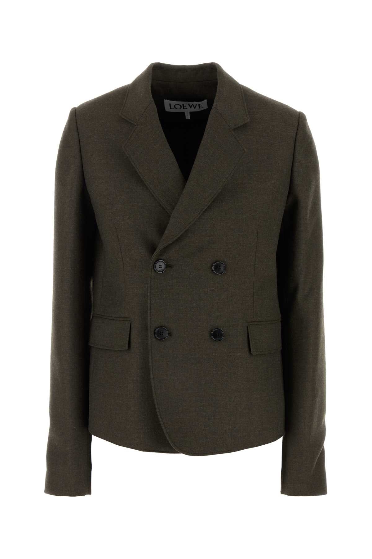 LOEWE SHORT JACKET For Women Exterior: 100% Wool Lining: 100% Viscose