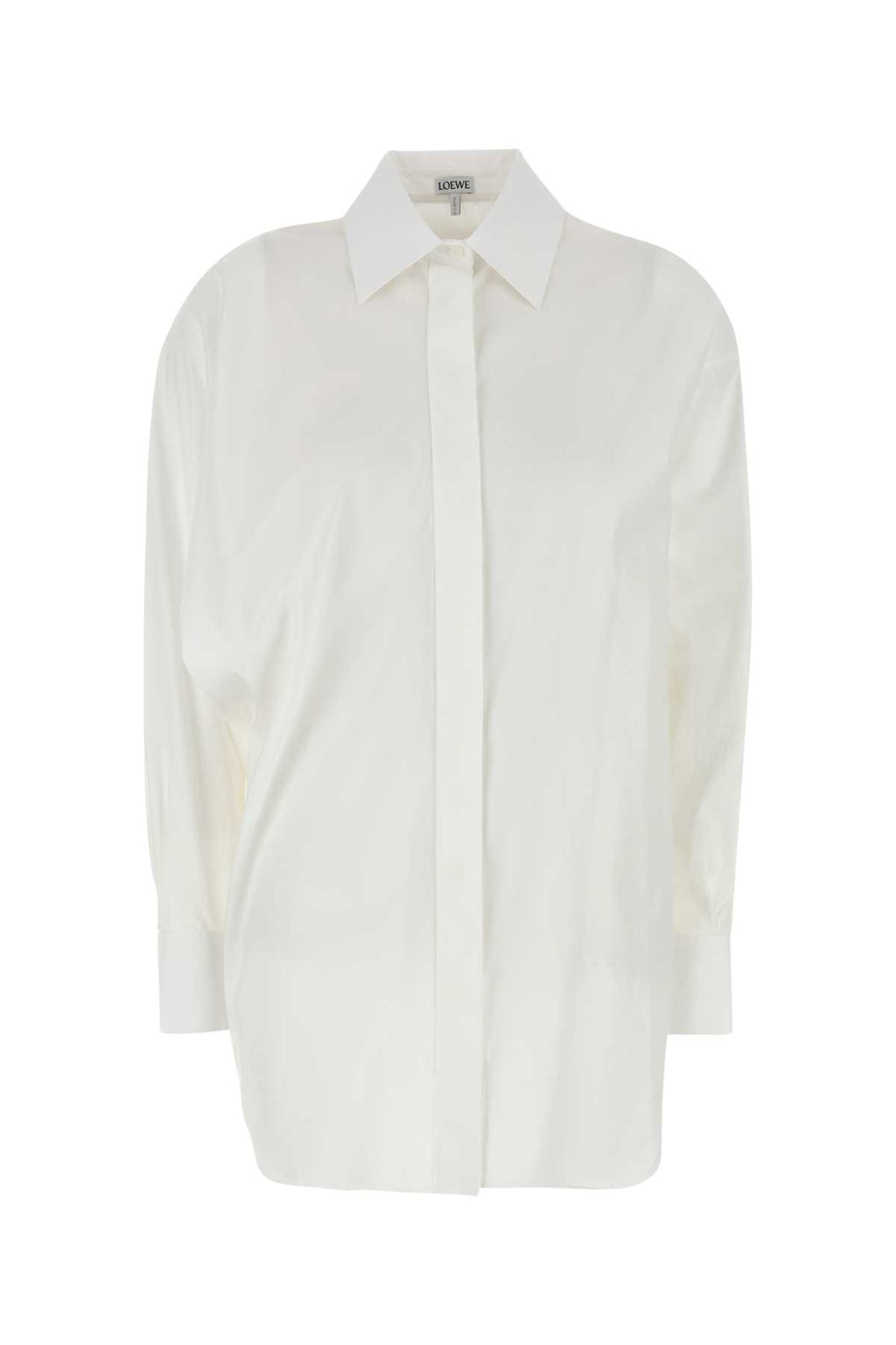 LOEWE DRAPED SHIRT For Women Exterior: 100% Cotton