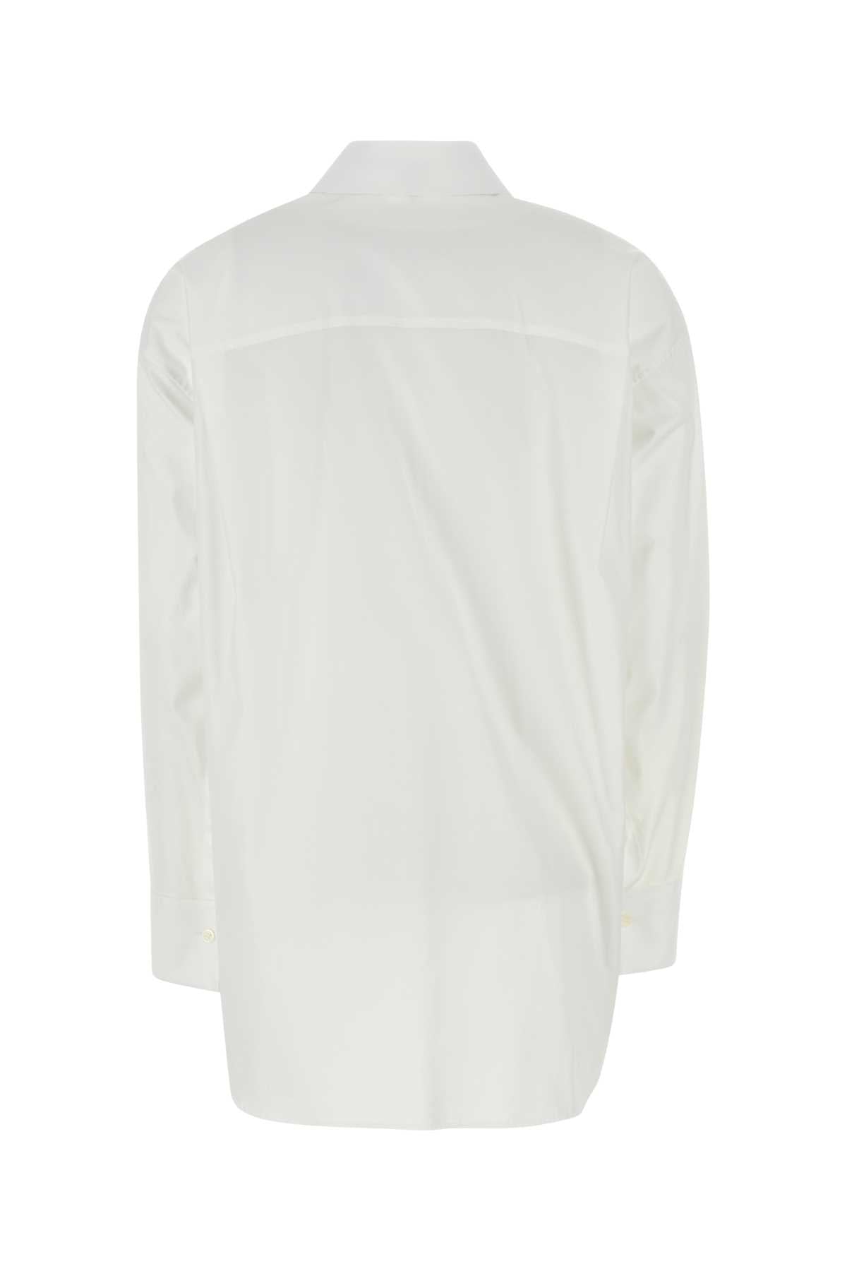 LOEWE DRAPED SHIRT For Women Exterior: 100% Cotton