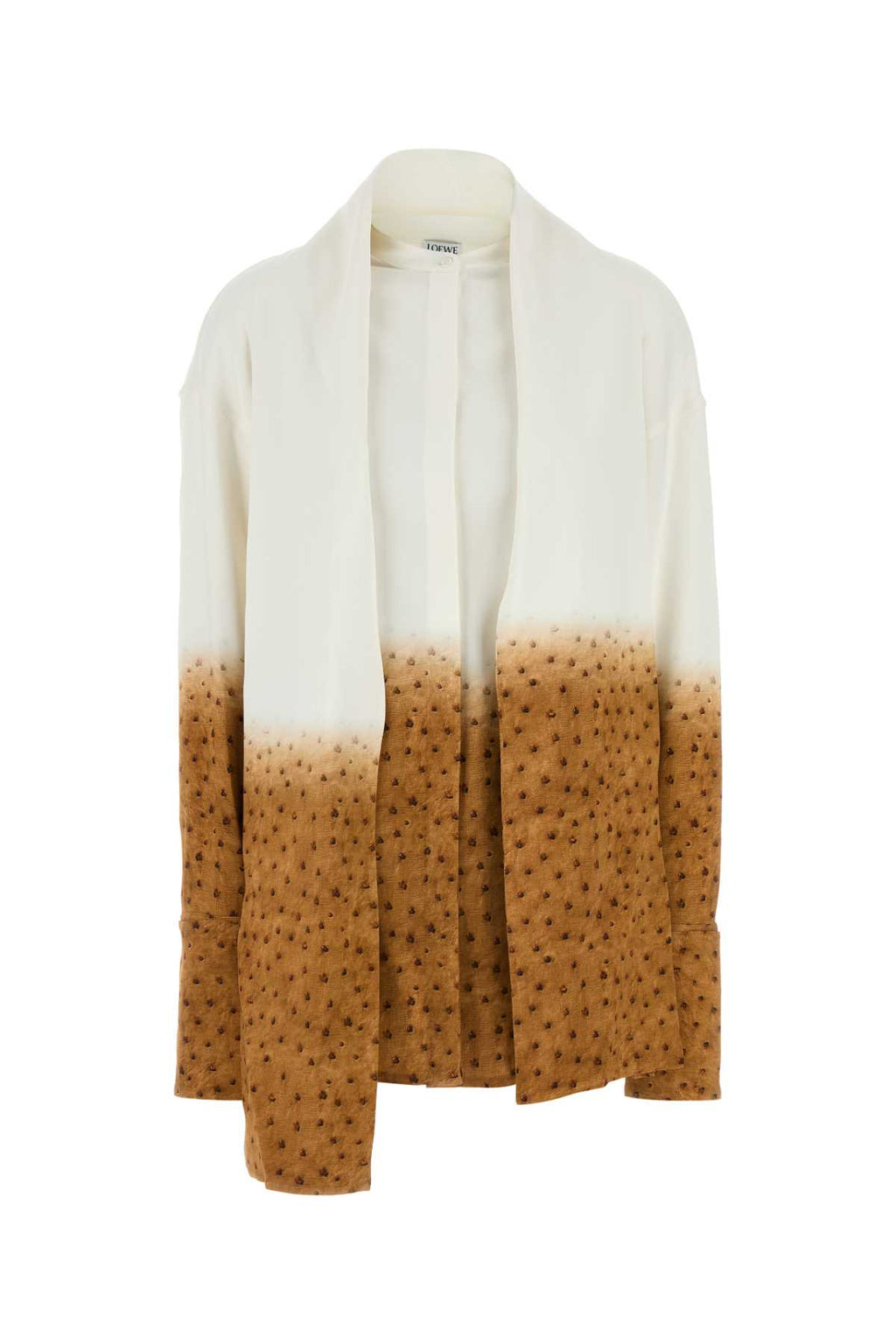 LOEWE BOW SHIRT For Women Exterior: 95% Viscose 5% Elastane
