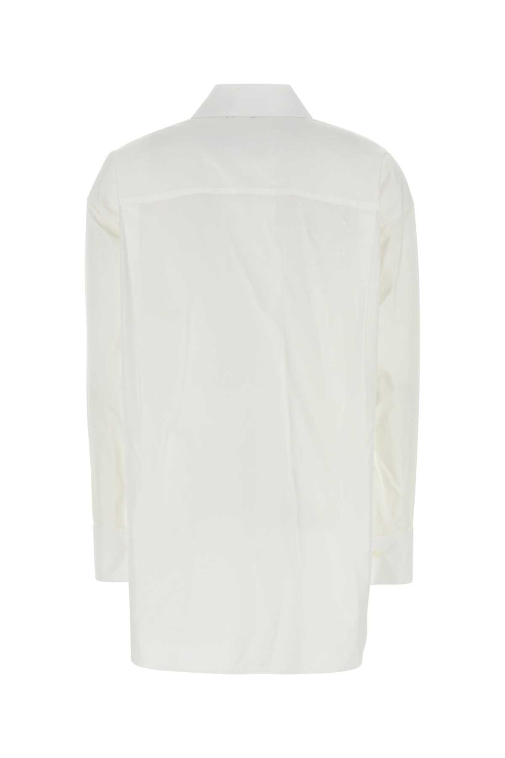 LOEWE EMBROIDERED DRAPED SHIRT For Women Exterior: 100% Cotton