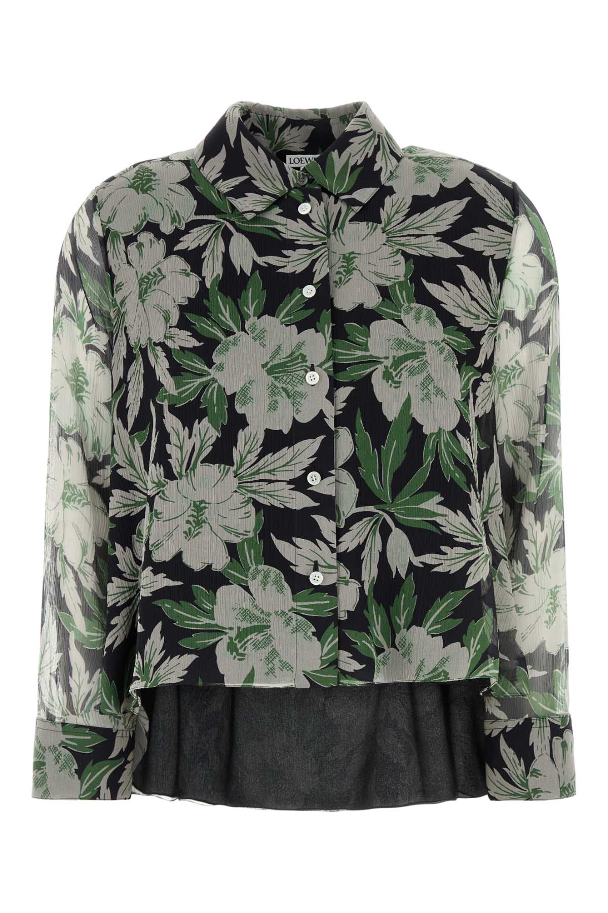 LOEWE SHIRT For Women Exterior: 100% Silk Lining: 100% Silk
