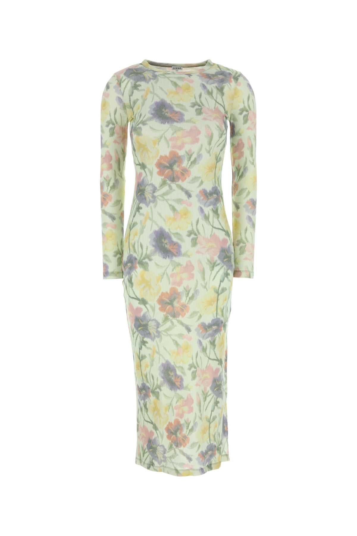 LOEWE TUBE DRESS AF For Women Exterior: 62% Silk 38% Cotton