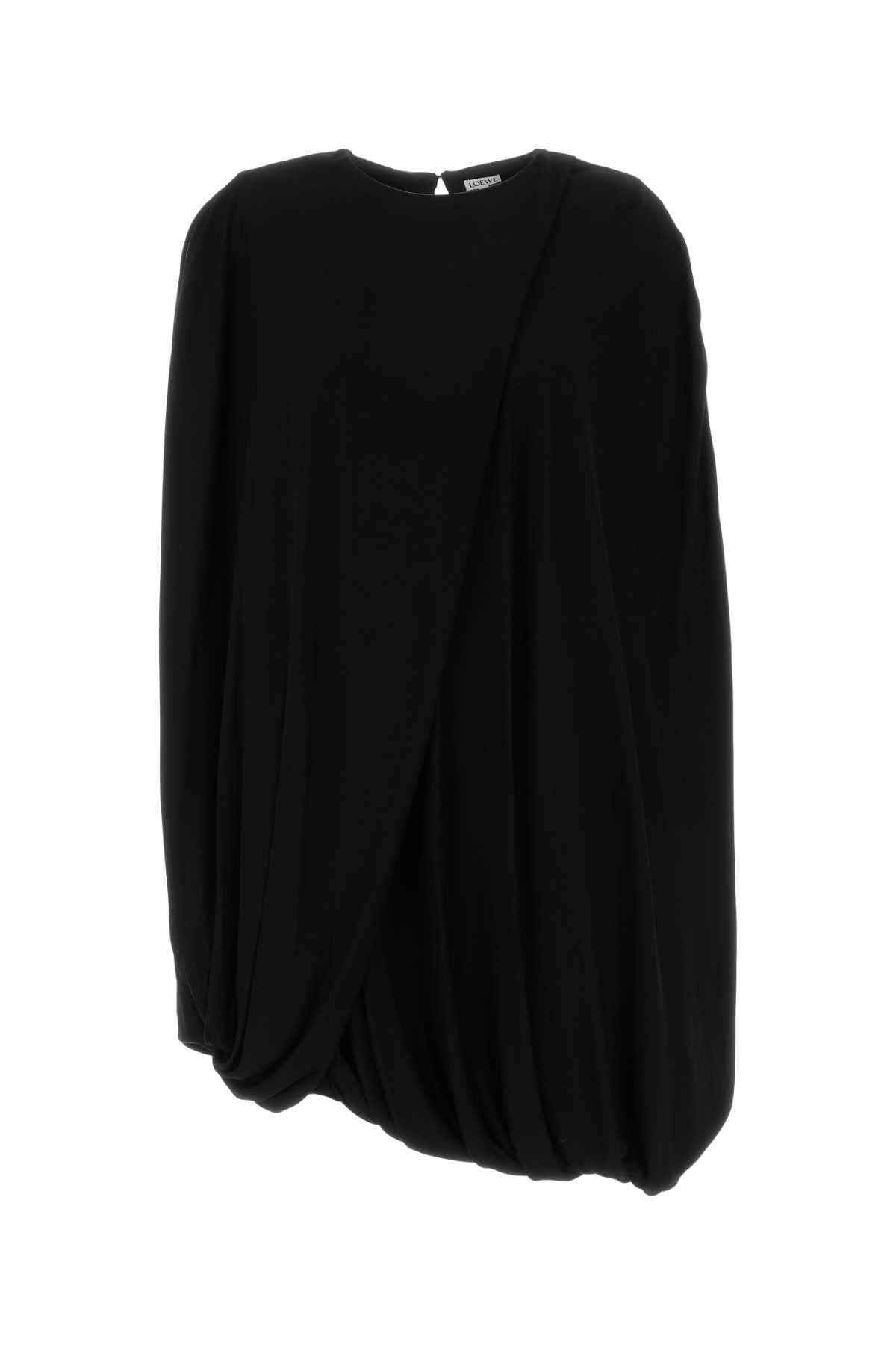 LOEWE DRAPED DRESS For Women Exterior: 100% Viscose Lining: 100% Fabric