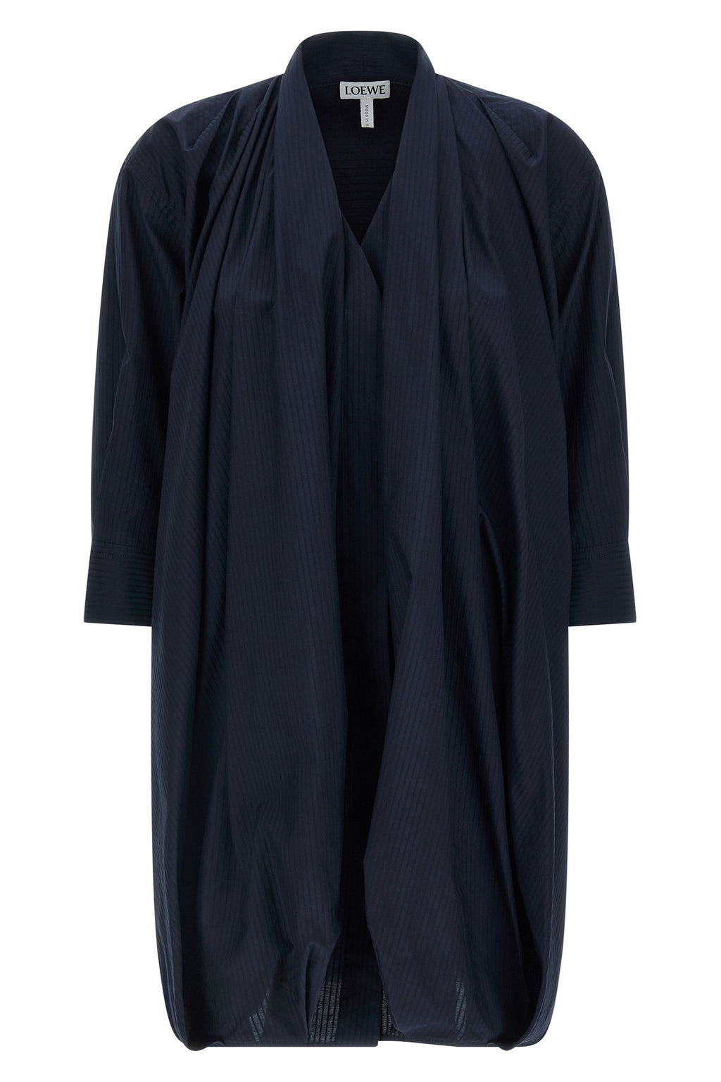 LOEWE Draped dress For Women 98% cotton, 2% polyester