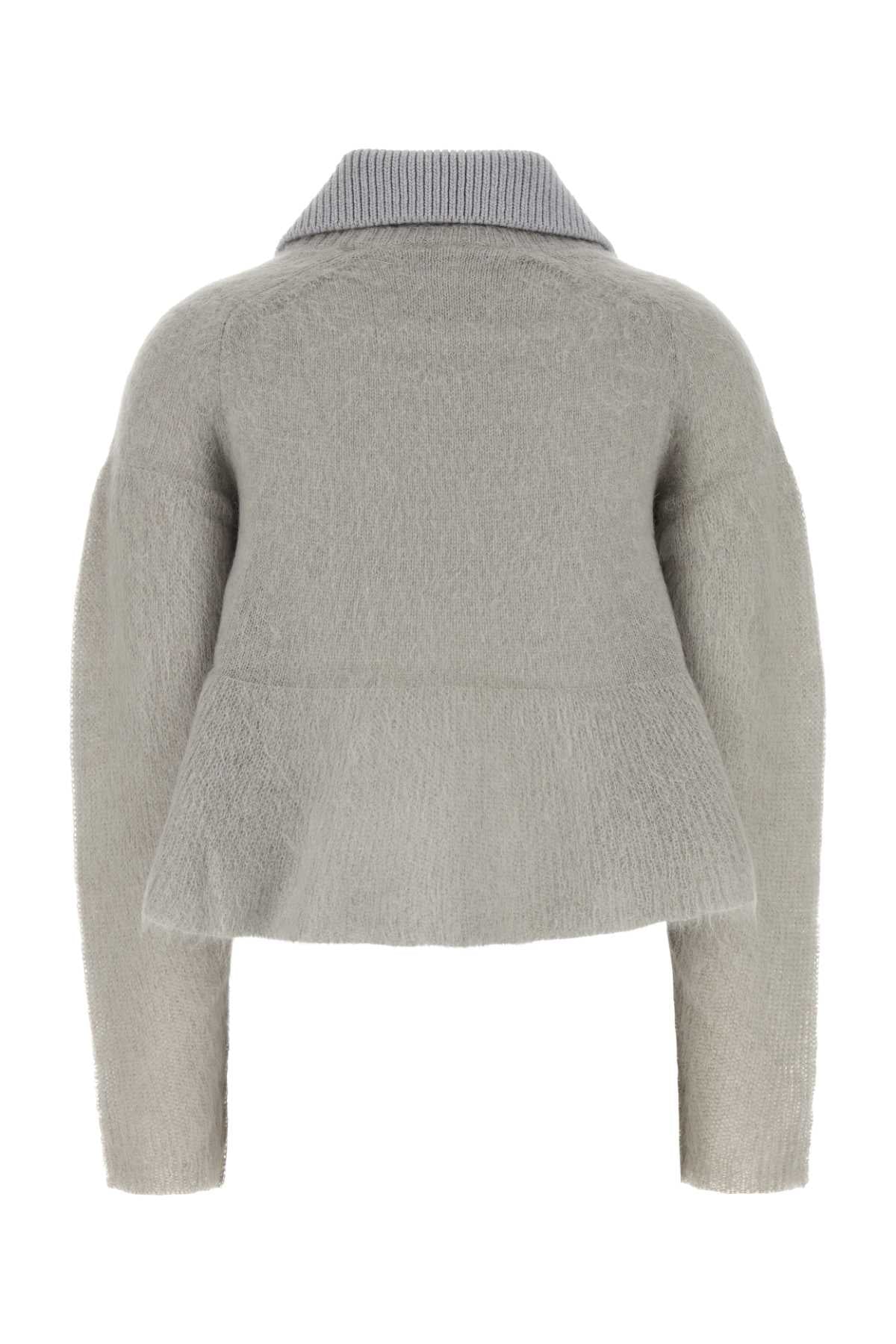 LOEWE POLO SWEATER For Women Exterior: 61% Mohair 34% Nylon 5% Wool