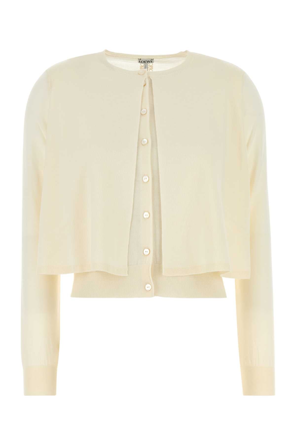 LOEWE CARDIGAN For Women Exterior: 100% Wool