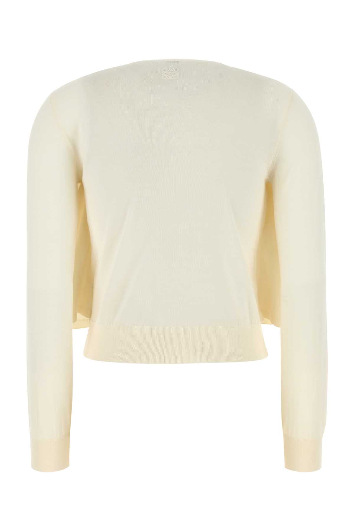 LOEWE CARDIGAN For Women Exterior: 100% Wool
