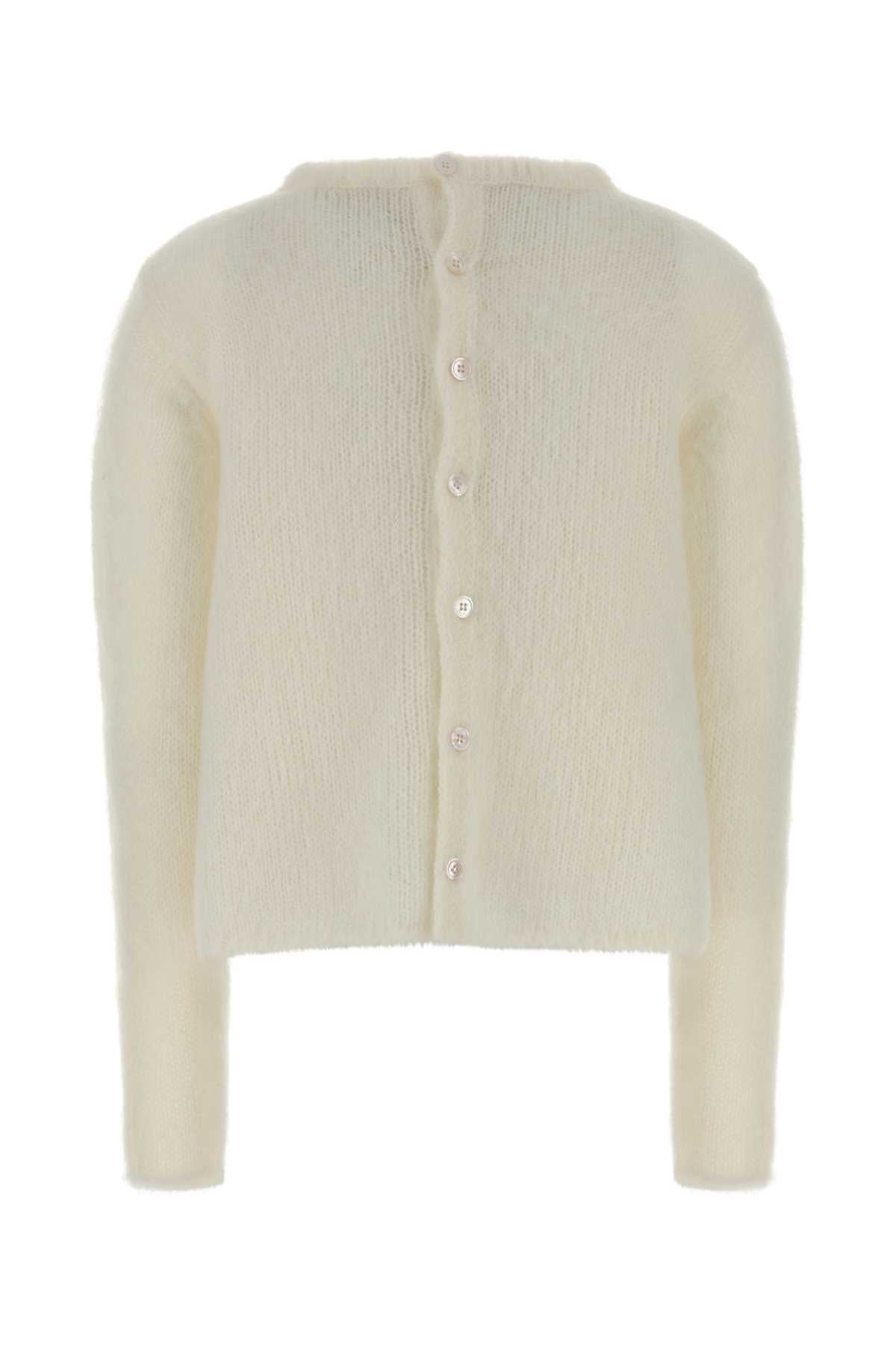 LOEWE CARDIGAN For Women Exterior: 65% Mohair 29% Nylon 5% Wool 1% Elastane