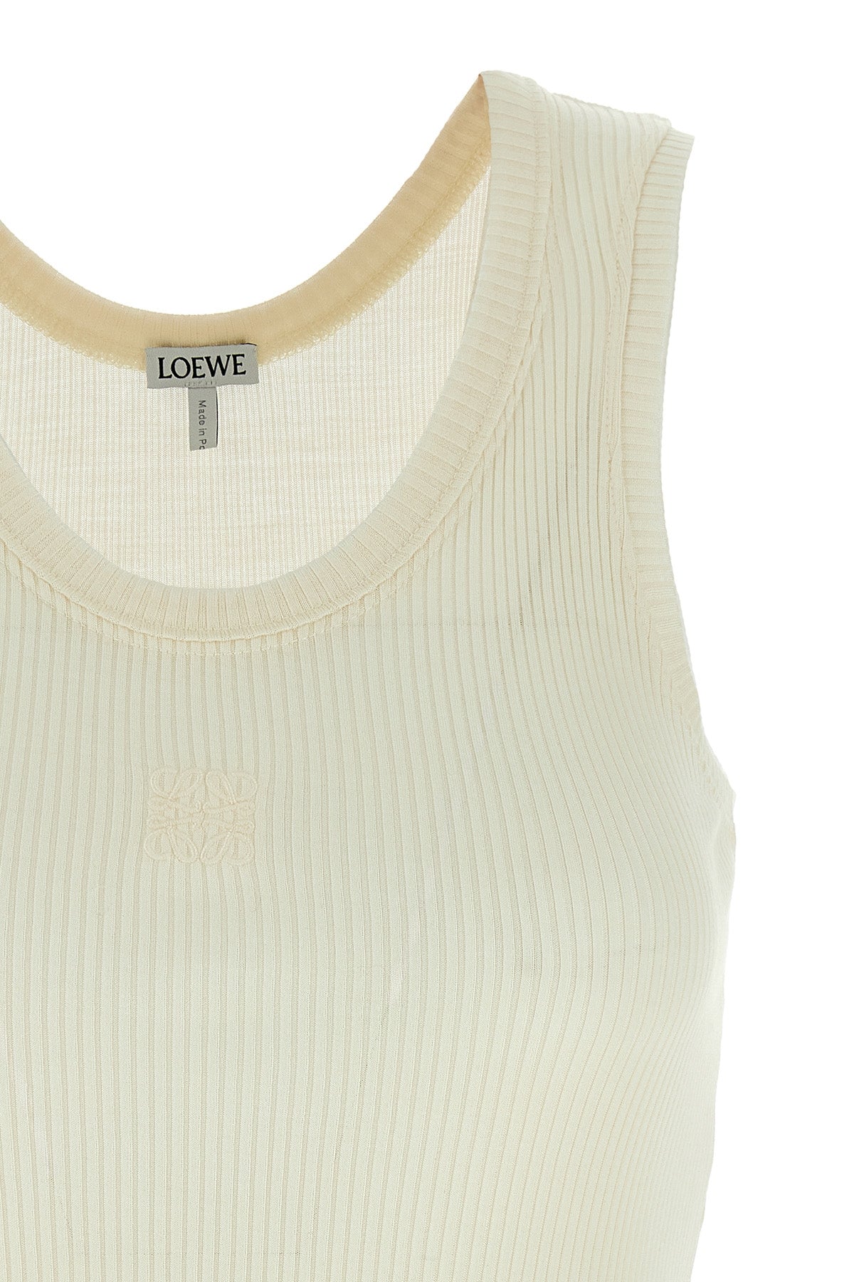 LOEWE Tank top Anagram For Women 95% silk, 5% polyester