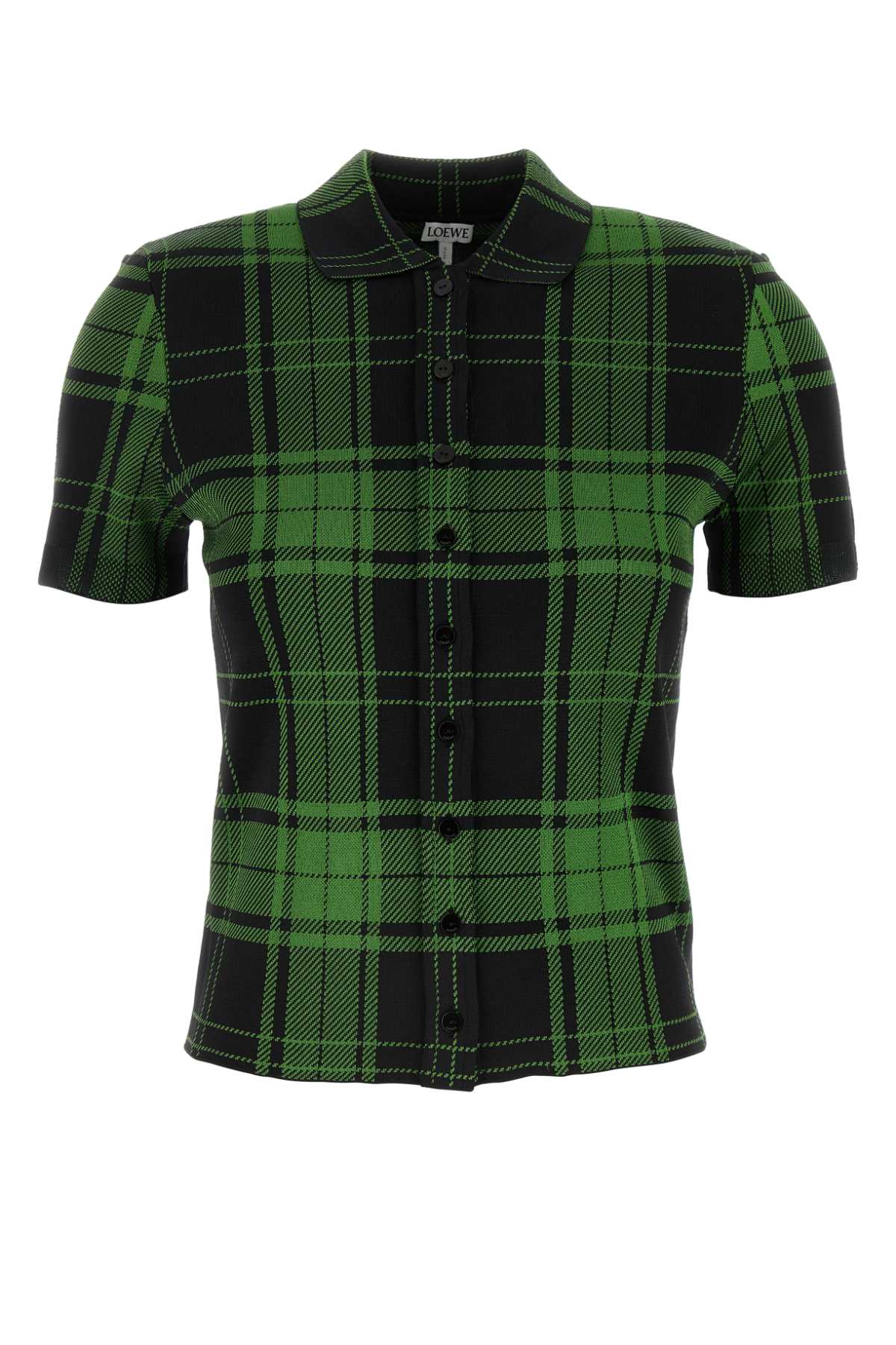 LOEWE CAMICIA For Women Exterior: 89% Silk 10% Nylon 1% Elastane