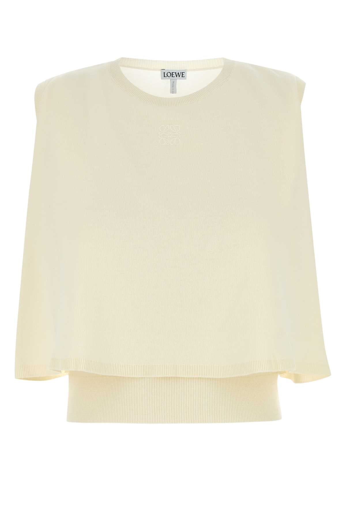 LOEWE SLEEVELESS SWEATER For Women Exterior: 100% Wool