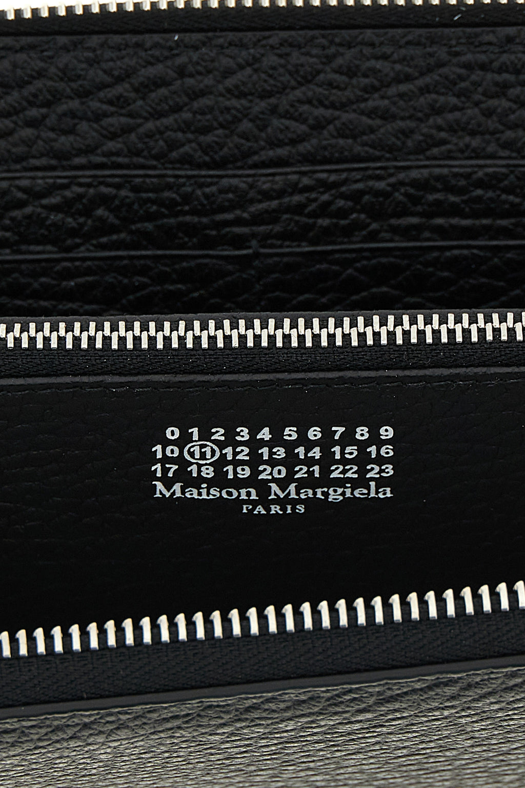MAISON MARGIELA Stitching logo wallet For Unisex 100% calfskin leather (Bos Taurus)