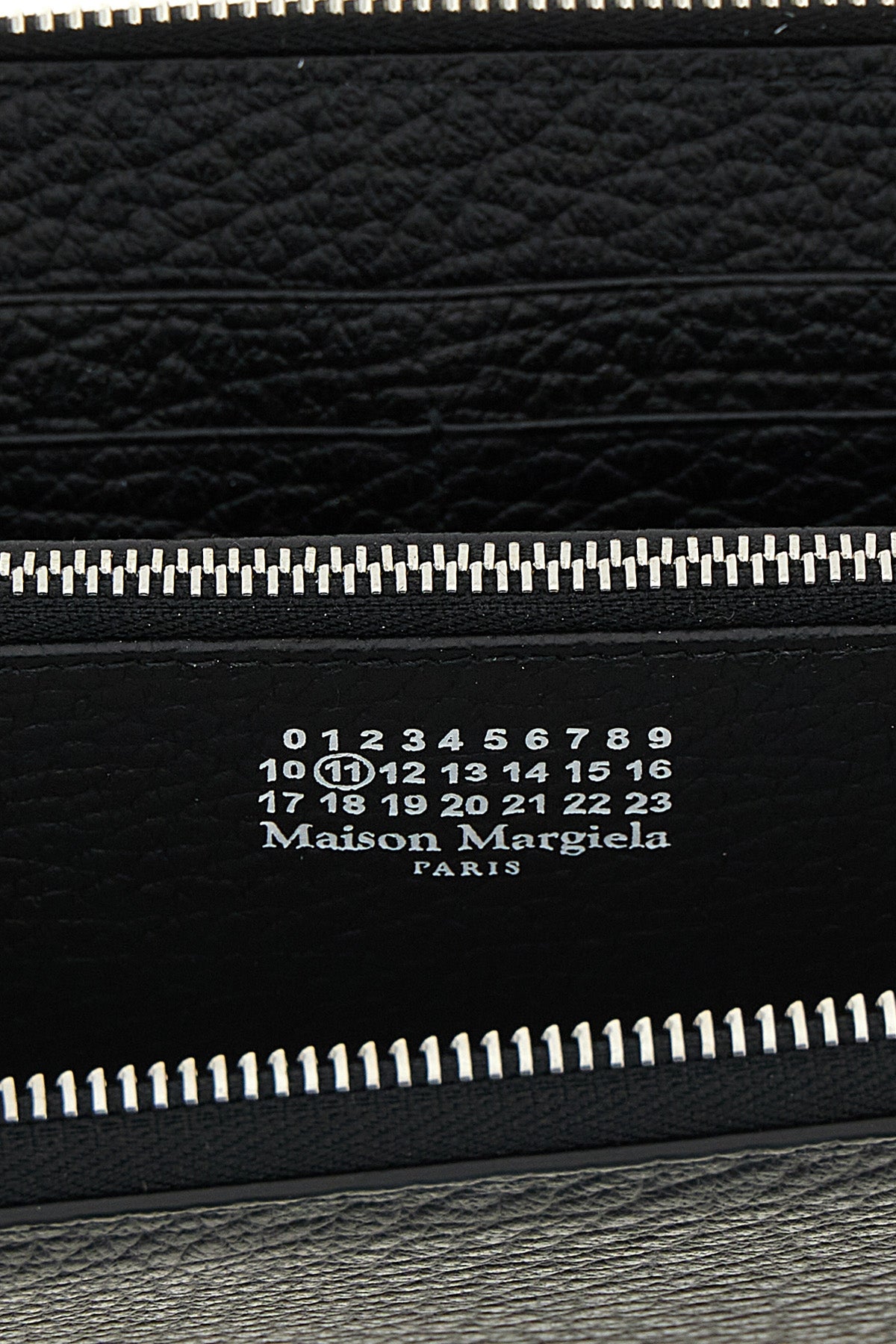 MAISON MARGIELA Stitching logo wallet For Unisex 100% calfskin leather (Bos Taurus)