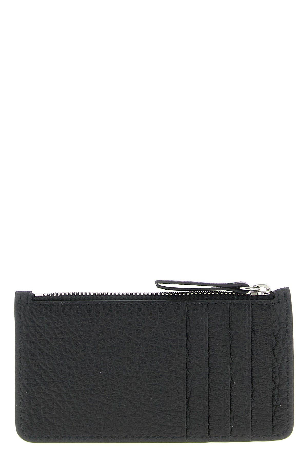 MAISON MARGIELA Zipped cardholder For Women 100% calf leather (bostaurus)