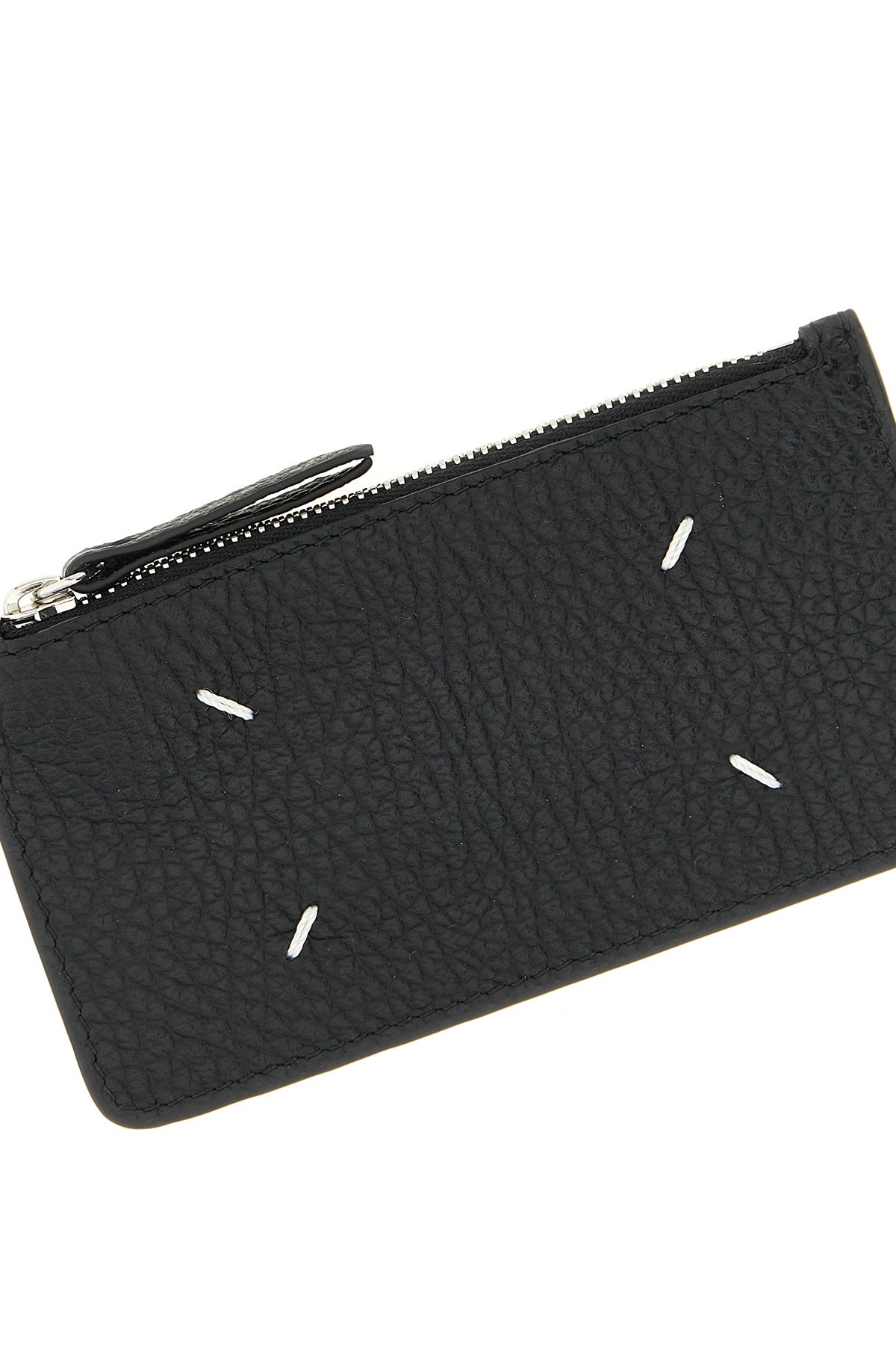 MAISON MARGIELA Zipped cardholder For Women 100% calf leather (bostaurus)