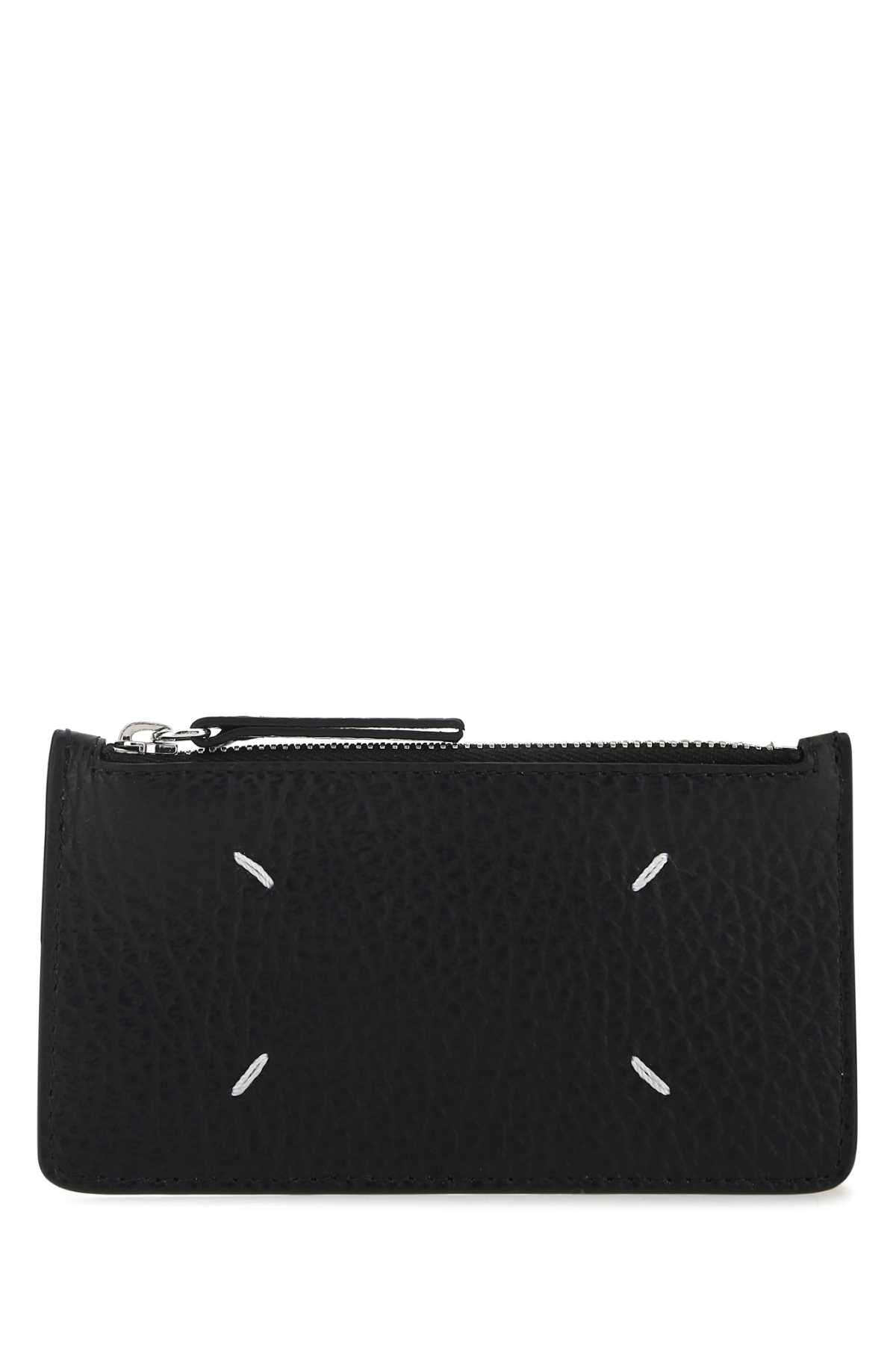 MAISON MARGIELA PORTAFOGLIO For Women Corpo: 100% Pelle Bovina - Interno: 100% Pelle Bovina - Fodera: 100% Viscosa - Minuteria Metallica: 100% Ottone - Minuteria Metallica 1: 100% Zama