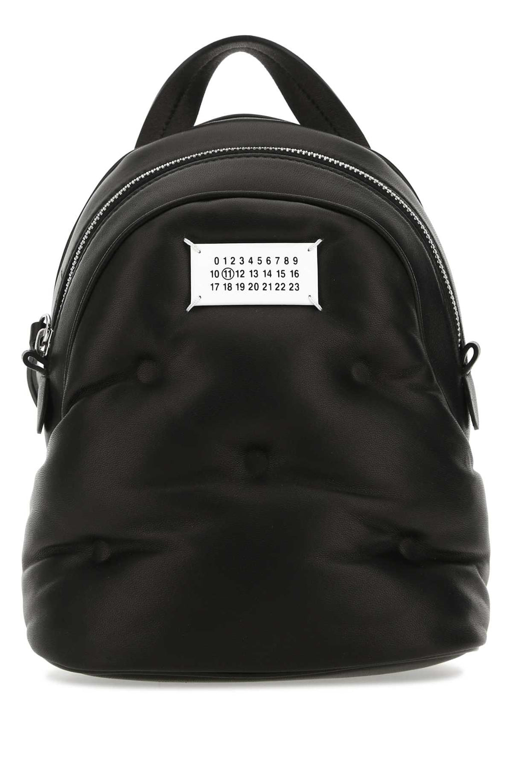 MAISON MARGIELA GLAM SLAM BACKPACK For Women Corpo: 100% Pelle Ovina - Applicazione: 100% Pelle Bovina - Fodera: 100% Poliestere - Interno: 100% Pelle Ovina - Minuteria Metallica: 60% Ottone 40% Zinc Alloy - Minuteria Metallica 1: 100% Zama - Minuteria Metallica 2: 100% Ottone