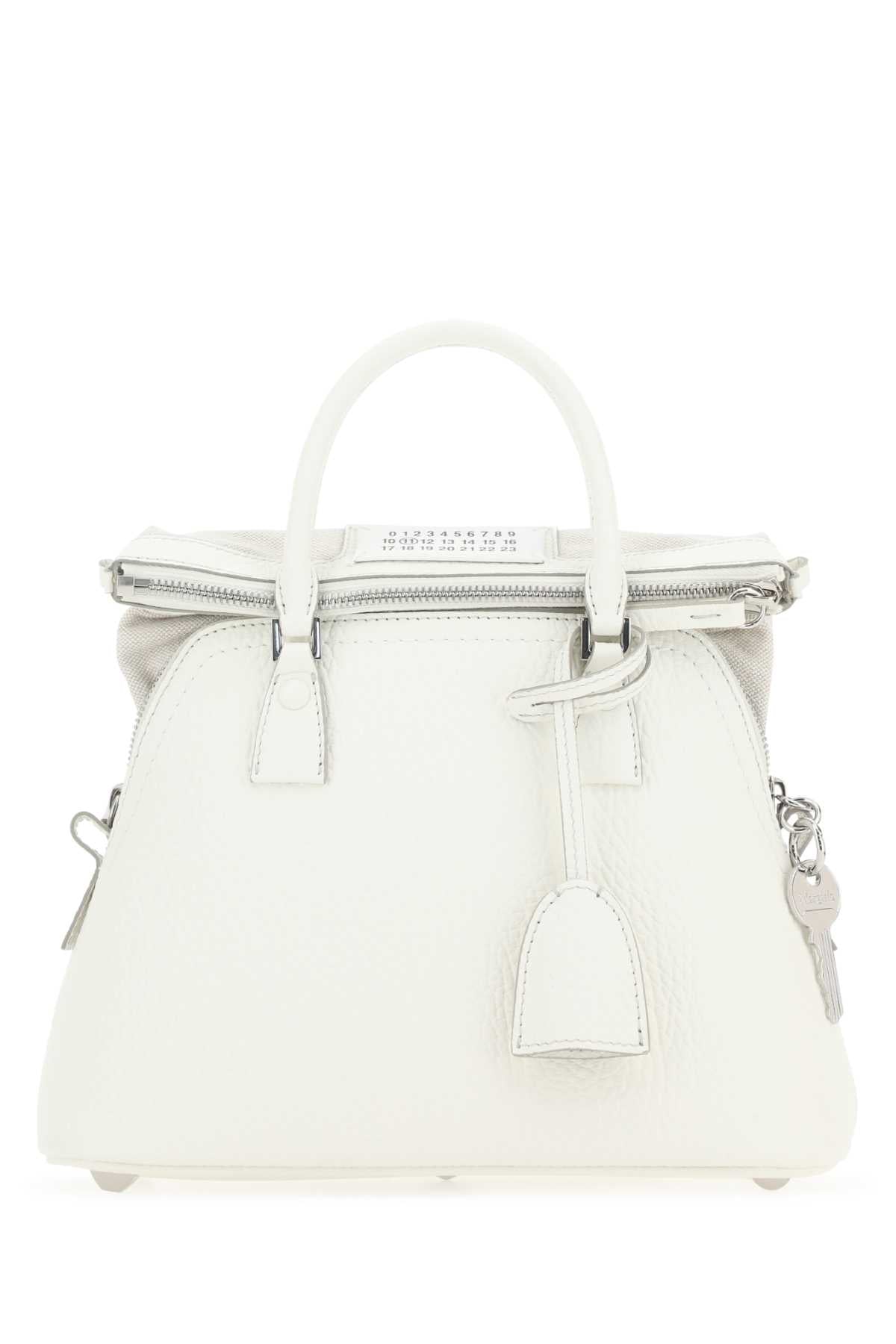 MAISON MARGIELA BORSA For Women Exterior: 100% Leather Lining: 100% Suede Finishing: Silver metal