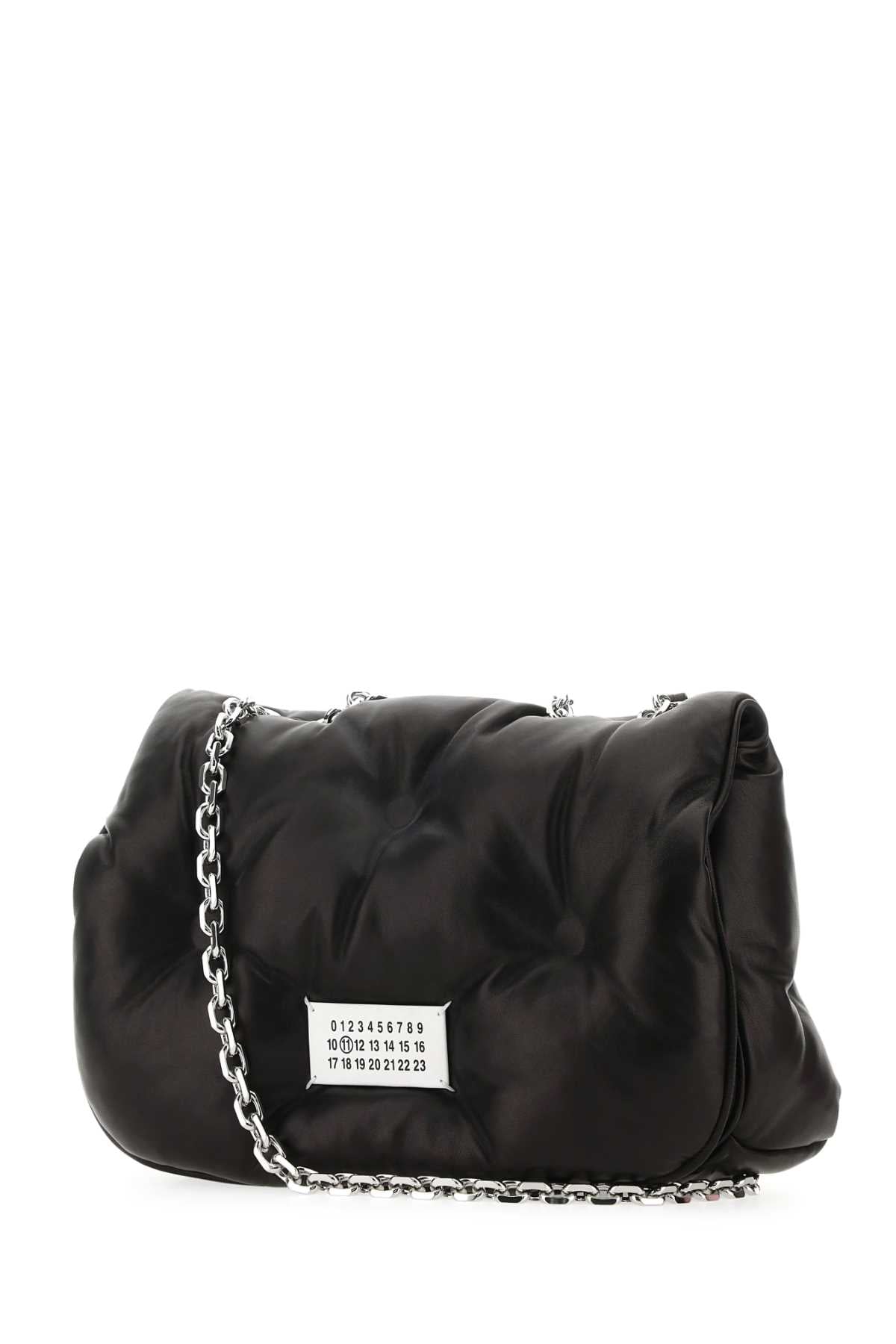 MAISON MARGIELA GLAM SLAM FLAP MEDIUM For Women Corpo: 100% Pelle Ovina - Applicazione: 100% Pelle Bovina - Fodera: 100% Poliestere - Interno: 100% Pelle Ovina - Minuteria Metallica: 100% Ottone - Minuteria Metallica 1: 100% Zama