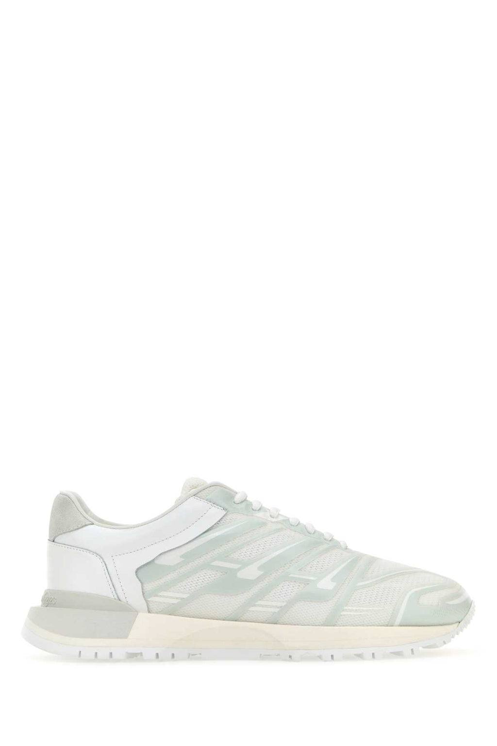 MAISON MARGIELA SNEAKERS For Men Exterior: 100% Fabric 100% Rubber 100% Leather Interior: 100% Leather 100% Fabric Sole: Rubber