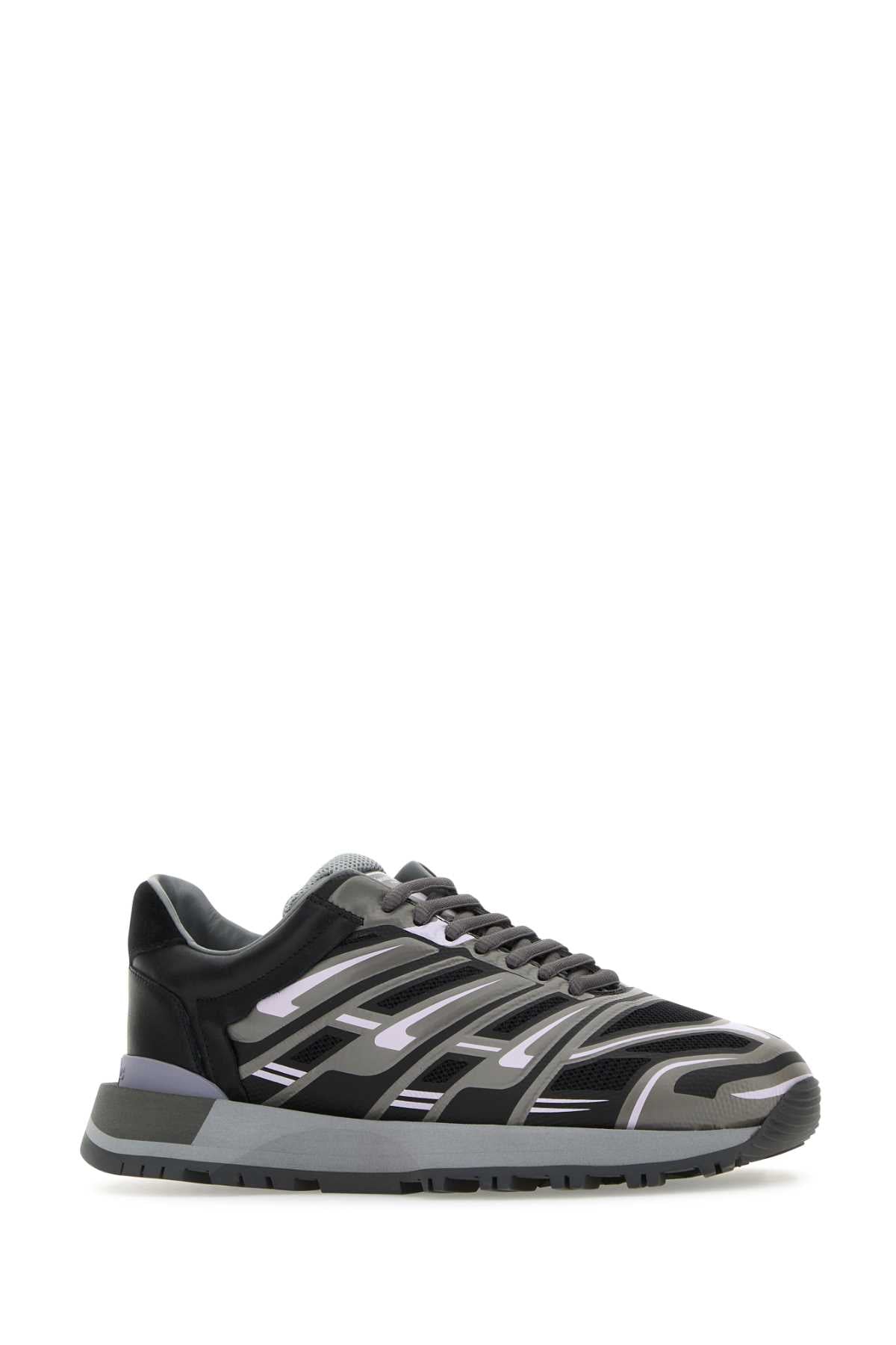 MAISON MARGIELA SNEAKERS For Men Exterior: 100% Fabric 100% Rubber 100% Leather Interior: 100% Leather 100% Fabric Sole: Rubber