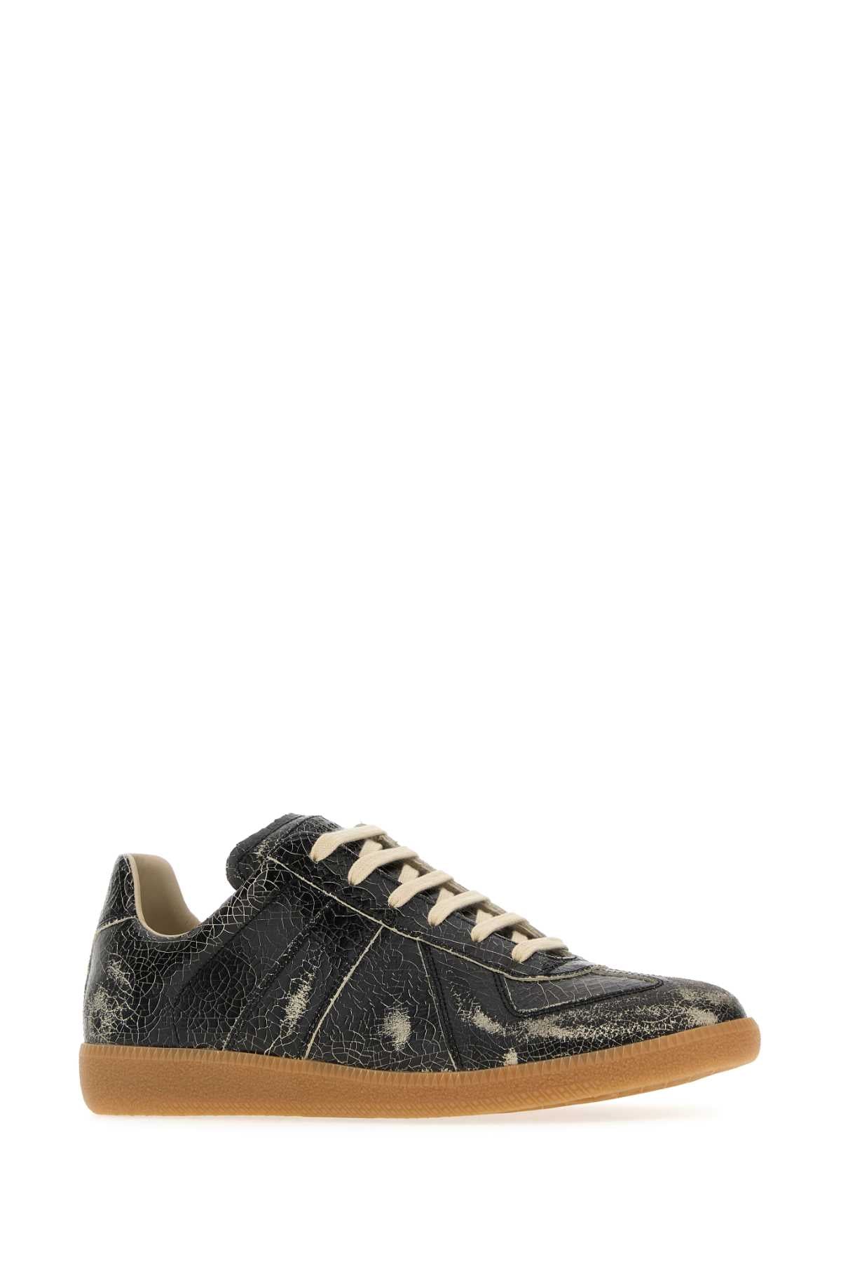 MAISON MARGIELA REPLICA For Men Tomaia: 100% Pelle Bovina - Fodera: 100% Cotone - Contrasto: 100% Pelle Bovina - Interno: 100% Pelle Bovina - Suola: 100% Gomma