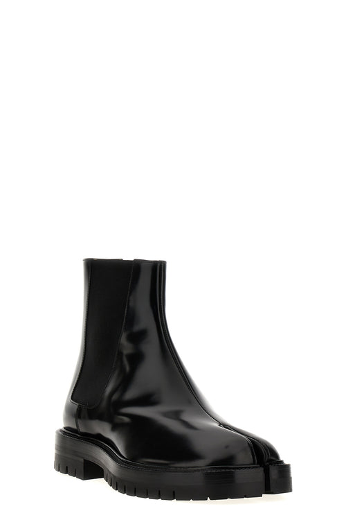 MAISON MARGIELA 'Tabi' Chelsea boots For Men 100% calfskin leather (Bos Taurus)