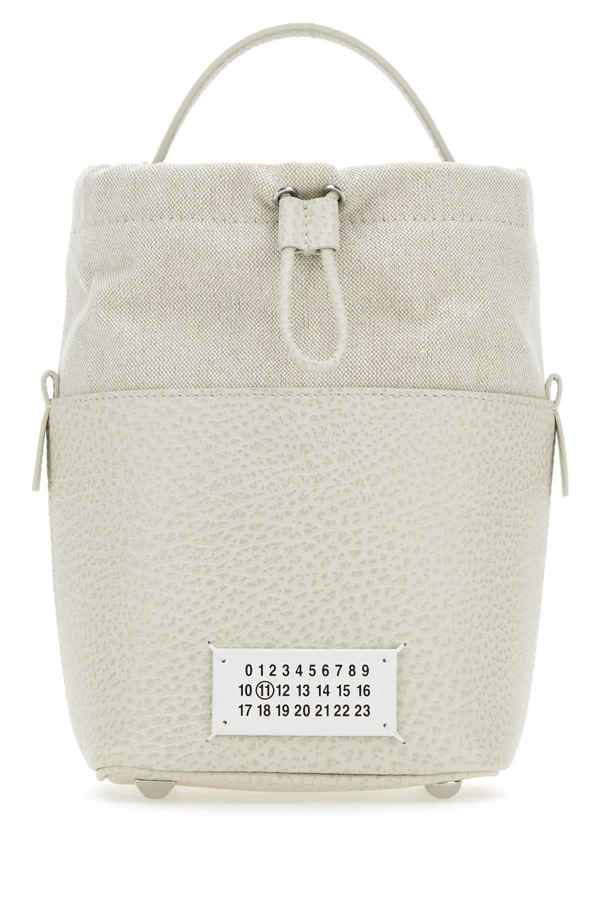 MAISON MARGIELA BORSA For Women Exterior: 100% Bovine leather Lining: 100% Fabric Finishing: Silver metal