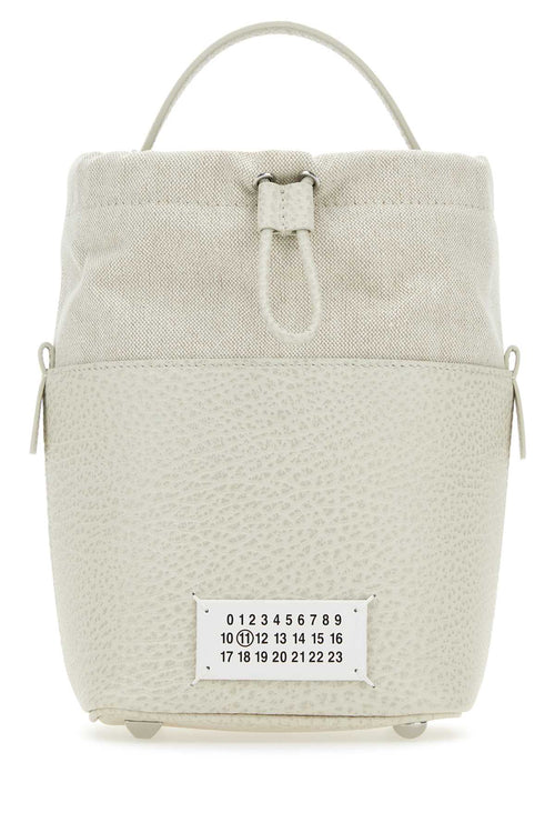 MAISON MARGIELA BORSA For Women Exterior: 100% Bovine leather Lining: 100% Fabric Finishing: Silver metal