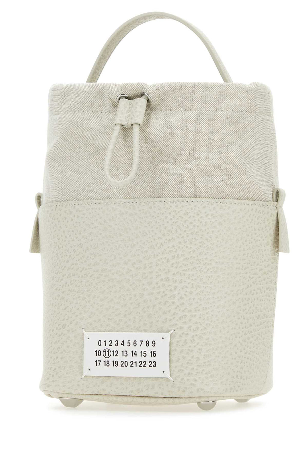 MAISON MARGIELA BORSA For Women Exterior: 100% Bovine leather Lining: 100% Fabric Finishing: Silver metal