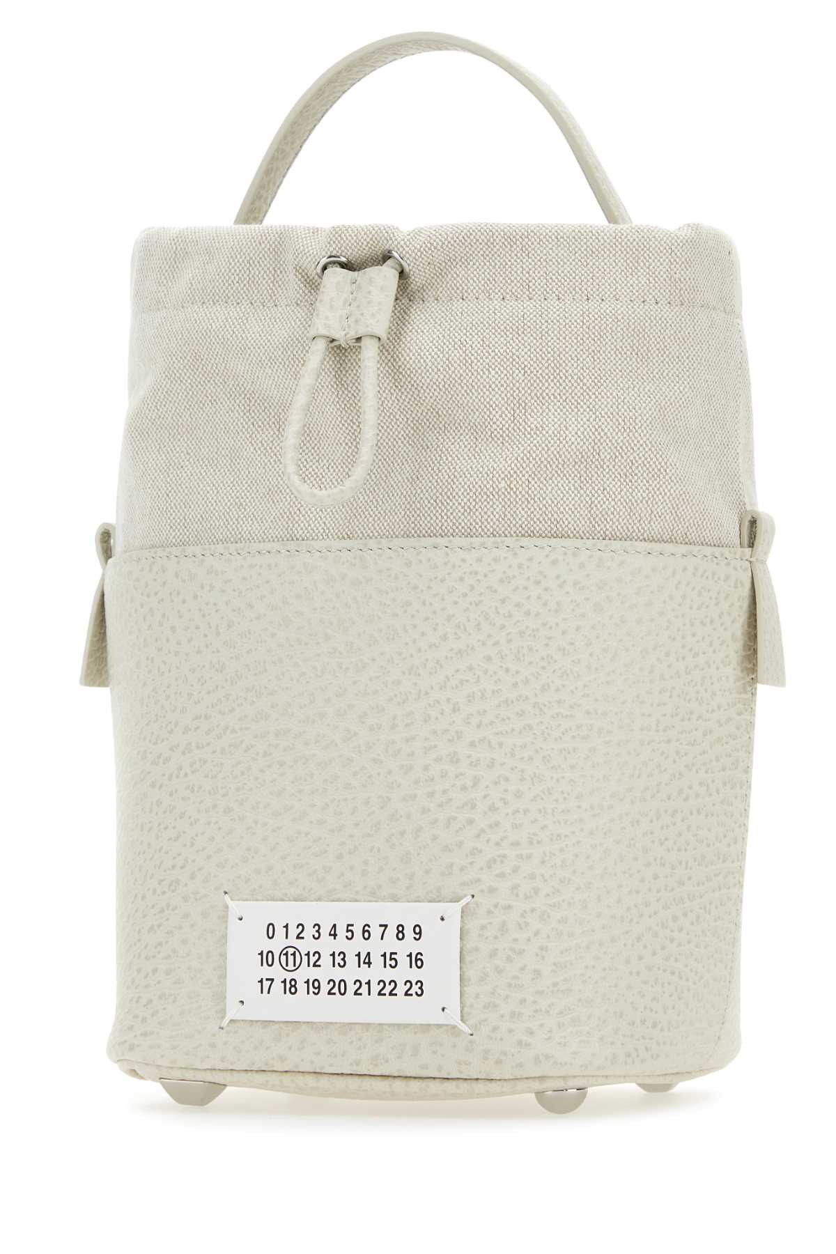 MAISON MARGIELA BORSA For Women Exterior: 100% Bovine leather Lining: 100% Fabric Finishing: Silver metal