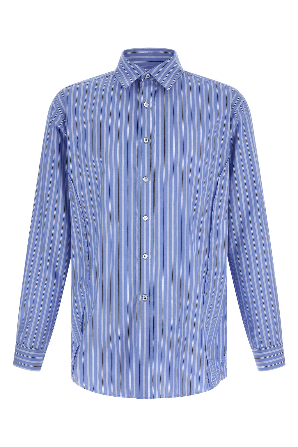 maison margiela Striped cotton shirt