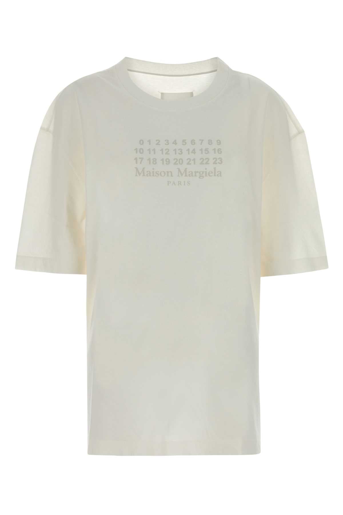MAISON MARGIELA T-SHIRT For Women Exterior: 100% Cotton