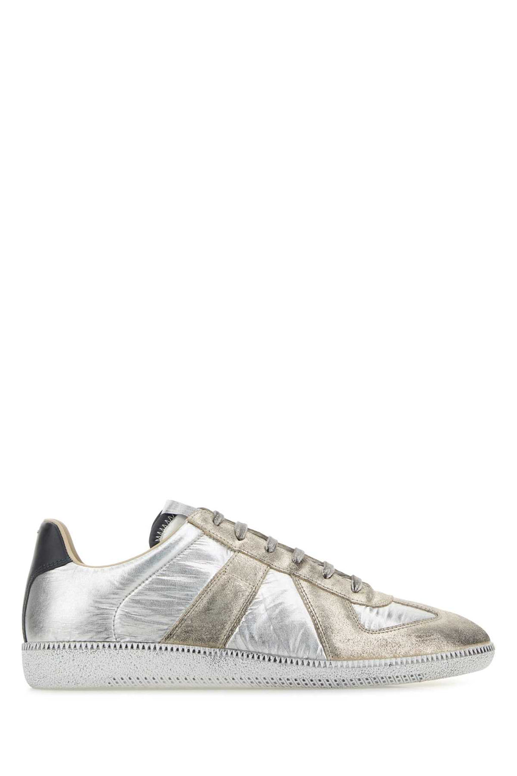 MAISON MARGIELA REPLICA For Men Tomaia: 90% Poliestere 10% Poliammide - Contrasto: 100% Poliestere - Contrasto: 100% Pelle Bovina - Contrasto: 100% Pelle Bovina - Fodera: 100% Cotone - Contrasto: 100% Pelle Bovina - Interno: 100% Pelle Bovina - Suola: 100% Gomma