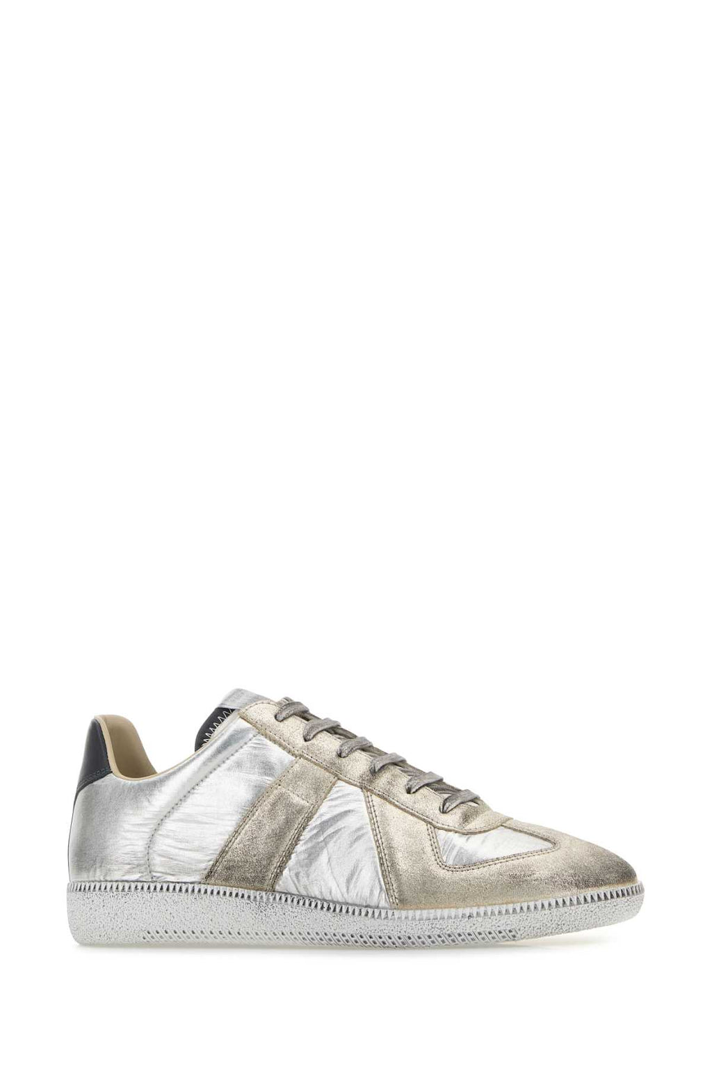 MAISON MARGIELA REPLICA For Men Tomaia: 90% Poliestere 10% Poliammide - Contrasto: 100% Poliestere - Contrasto: 100% Pelle Bovina - Contrasto: 100% Pelle Bovina - Fodera: 100% Cotone - Contrasto: 100% Pelle Bovina - Interno: 100% Pelle Bovina - Suola: 100% Gomma