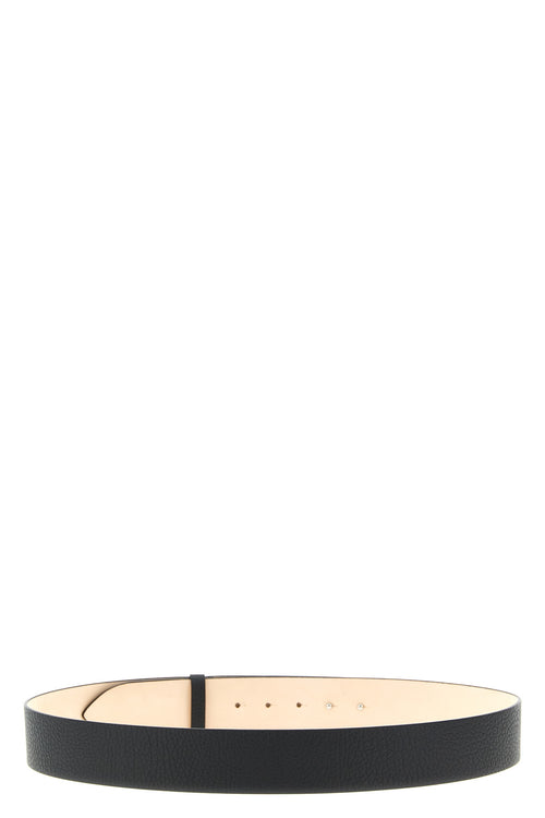 MAISON MARGIELA 'Four Stitches' belt For Men 100% calfskin leather (Bos Taurus)