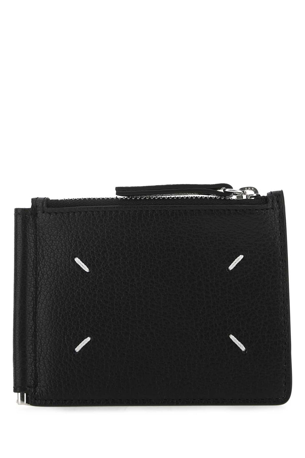 MAISON MARGIELA PORTAFOGLI For Women Corpo: 100% Pelle Caprina - Interno: 100% Pelle Caprina - Fodera: 100% Viscosa - Minuteria Metallica: 100% Ottone - Minuteria Metallica 1: 94% Zinc Alloy 4% Alluminio 2% Rame