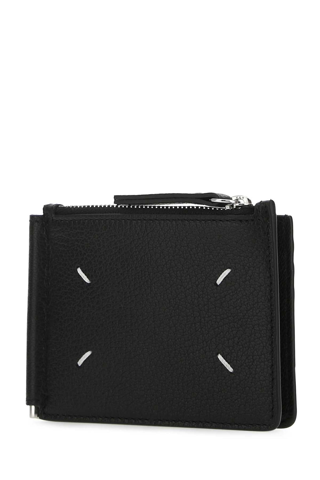 MAISON MARGIELA PORTAFOGLI For Women Corpo: 100% Pelle Caprina - Interno: 100% Pelle Caprina - Fodera: 100% Viscosa - Minuteria Metallica: 100% Ottone - Minuteria Metallica 1: 94% Zinc Alloy 4% Alluminio 2% Rame
