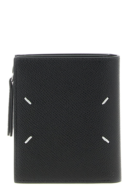 MAISON MARGIELA 'Four Stitches' wallet For Women 100% calfskin leather (Bos Taurus)