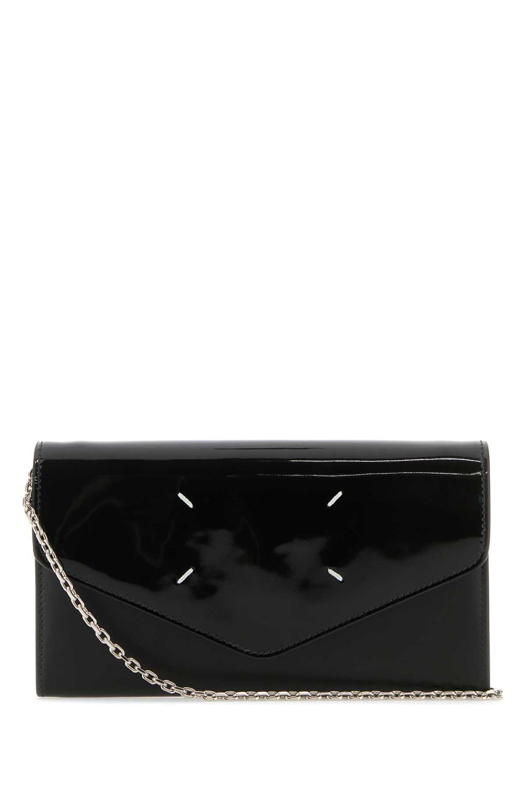MAISON MARGIELA PORTAFOGLIO For Women Exterior: 100% Calf Finishing: Silver metal