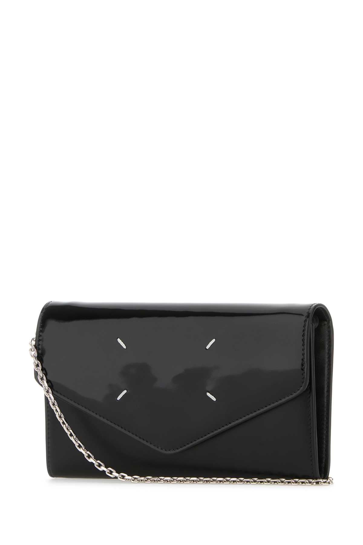 MAISON MARGIELA PORTAFOGLIO For Women Exterior: 100% Calf Finishing: Silver metal