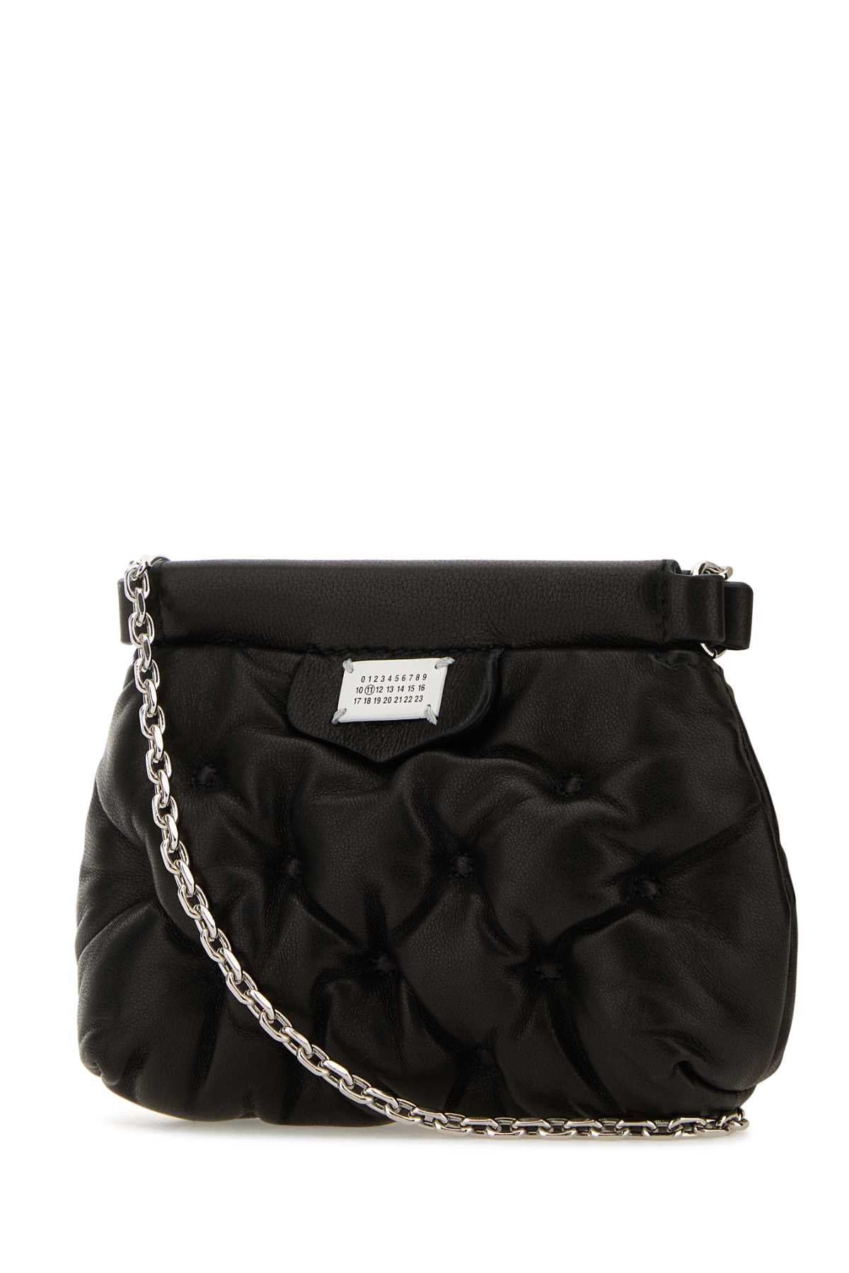MAISON MARGIELA PORTAFOGLIO For Women Exterior: 100% Nappa leather Lining: 100% Fabric Finishing: Silver metal