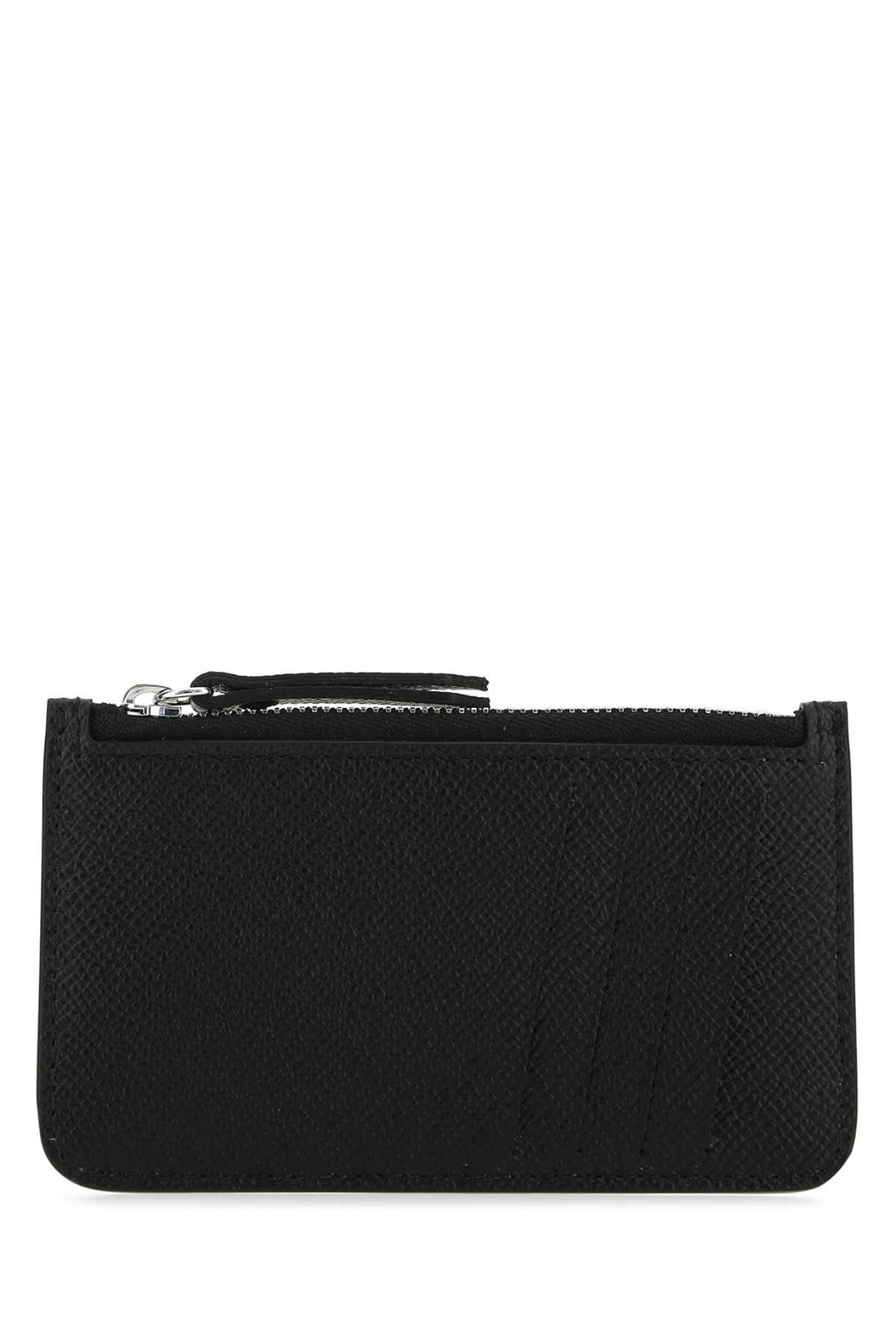 MAISON MARGIELA CARD HOLDER ZIP EW For Men Corpo: 100% Pelle Bovina - Interno: 100% Pelle Bovina - Fodera: 100% Viscosa - Minuteria Metallica: 100% Ottone - Minuteria Metallica 1: 100% Zinc Alloy